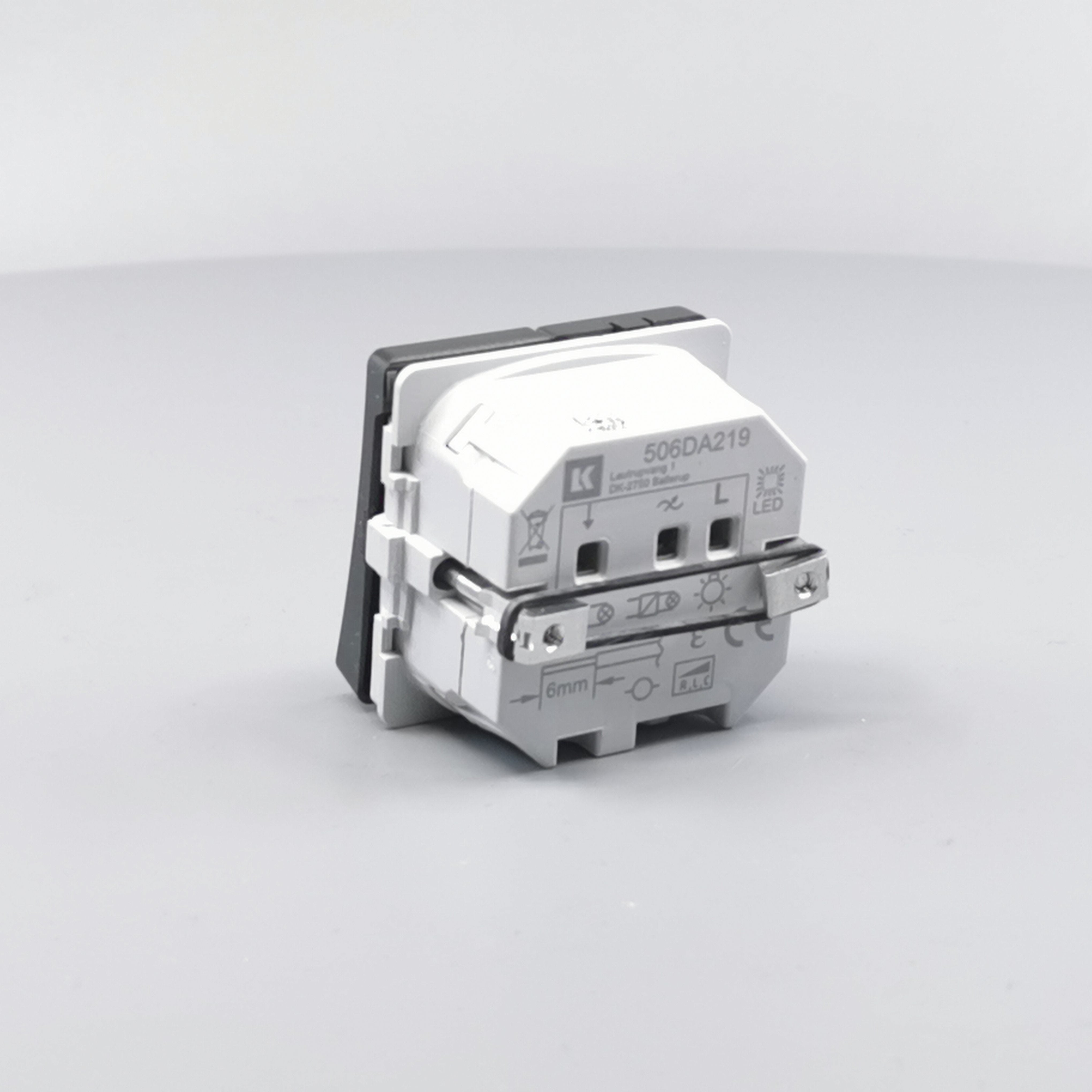 LK Fuga lysdæmper LED-S 120VA koksgrå m. korrespondance