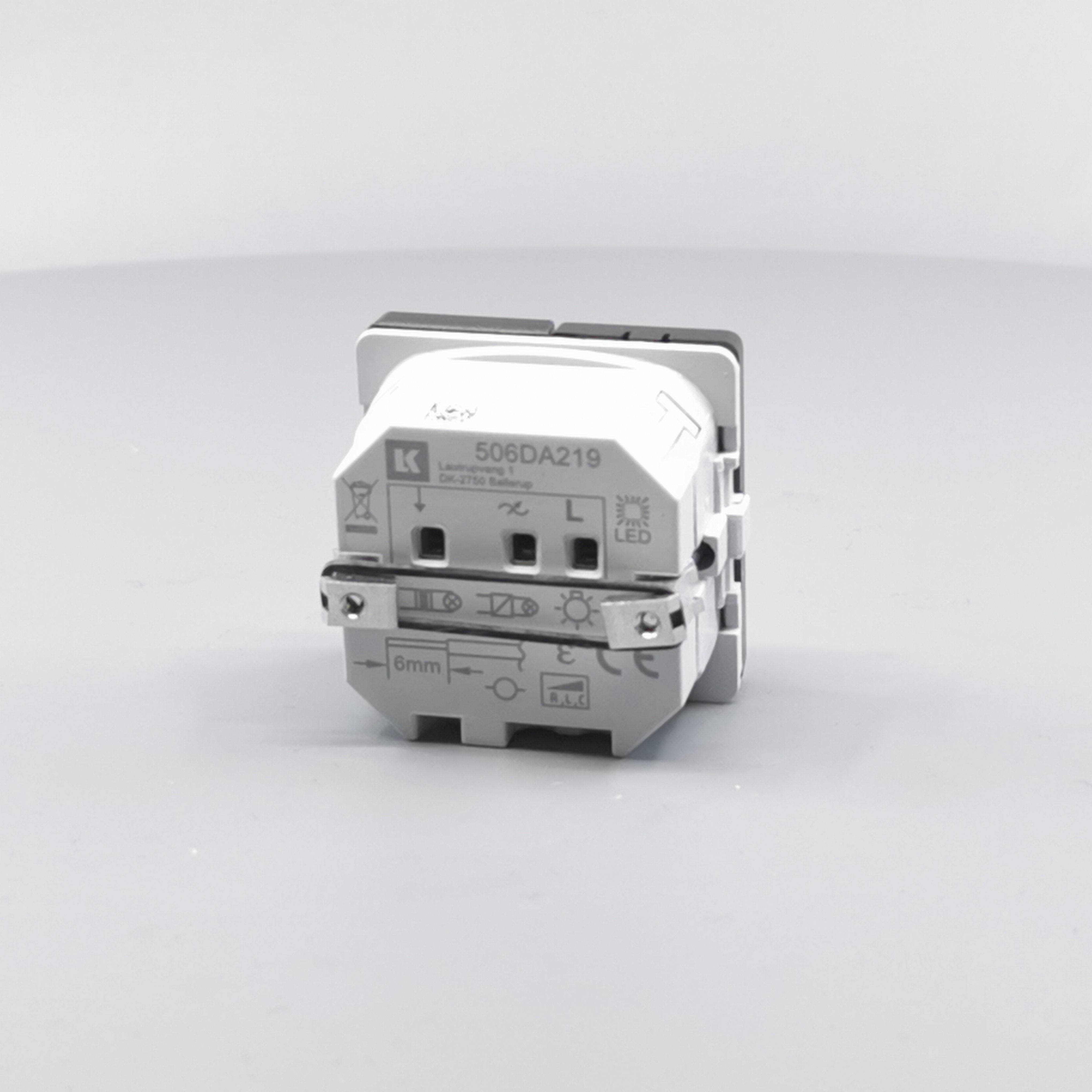 LK Fuga lysdæmper LED-S 120VA koksgrå m. korrespondance