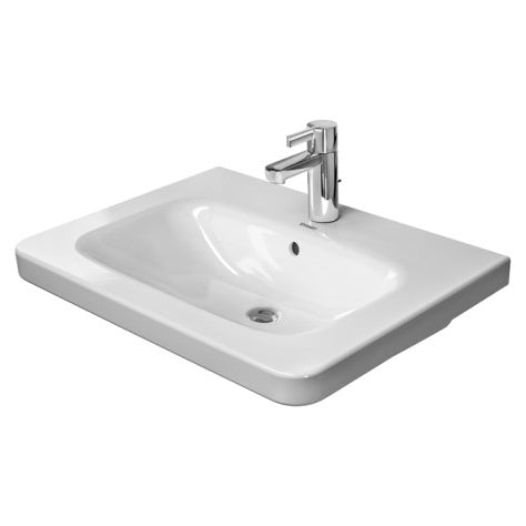 Duravit DuraStyle håndvask 650 mm, 1 hanehul, overløb