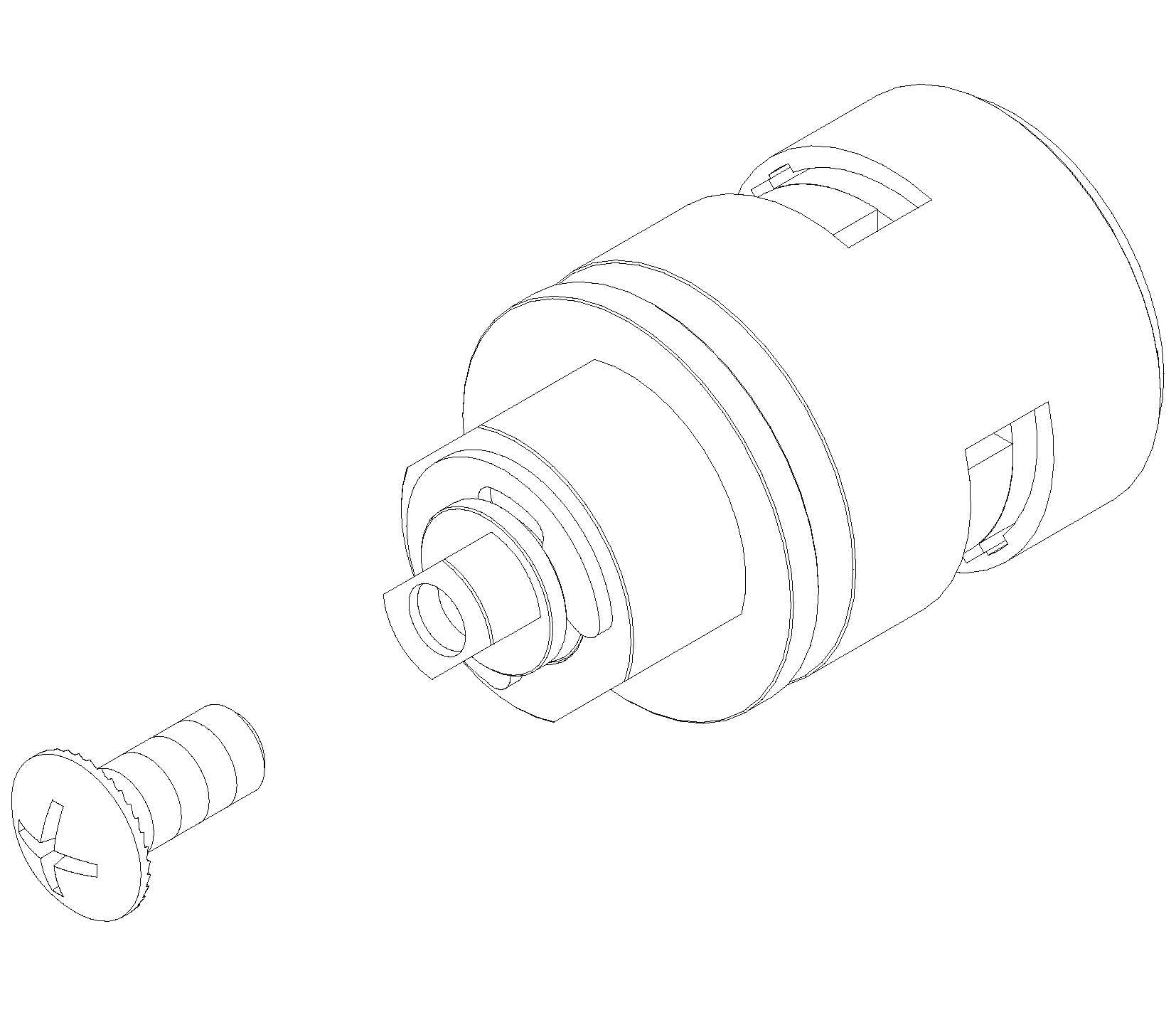 Damixa Rep.sæt keramikmodul 3/4" S72