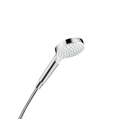 Hansgrohe Crometta håndbruser 1jet, hvid/krom