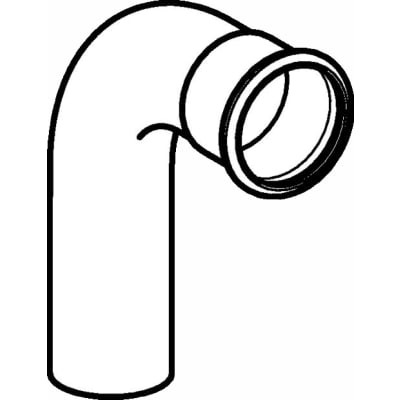 18 mm Bøjning FZ 90° muffe/nippel Mapress