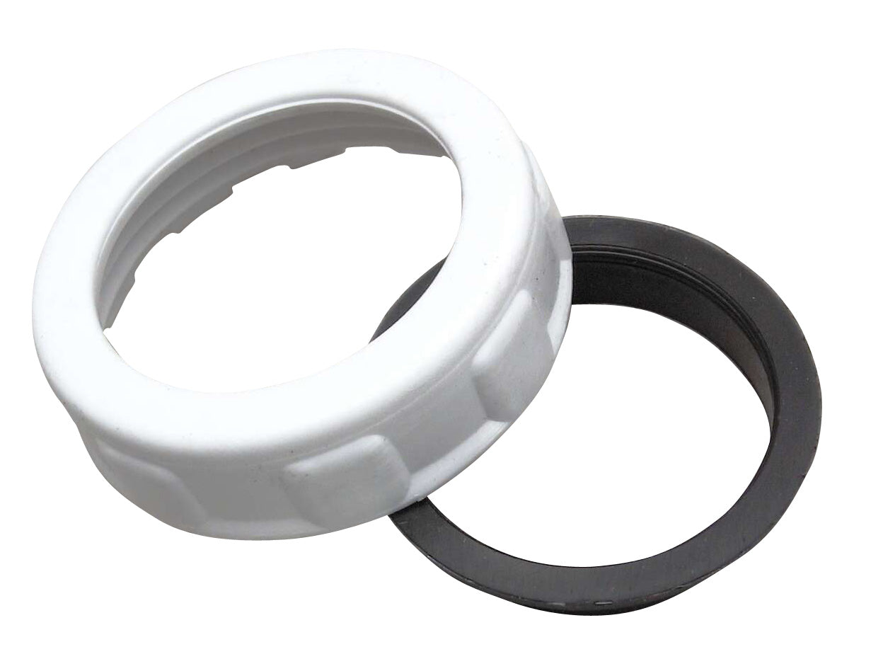 32 mm Hvid omløber møtrik
