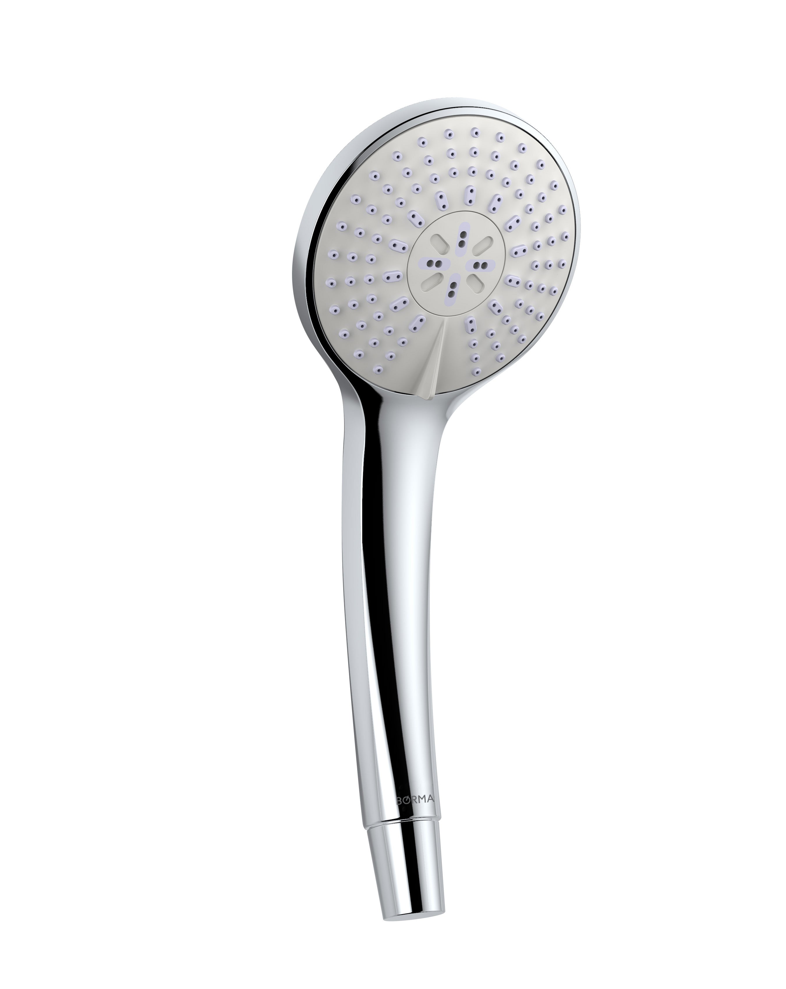 Børma Idealrain håndbruser M3, Ø100 mm, krom