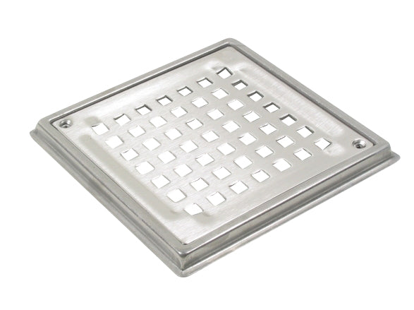 RIST OG RAMME T/AFLØBSSKÅL 140X140MM