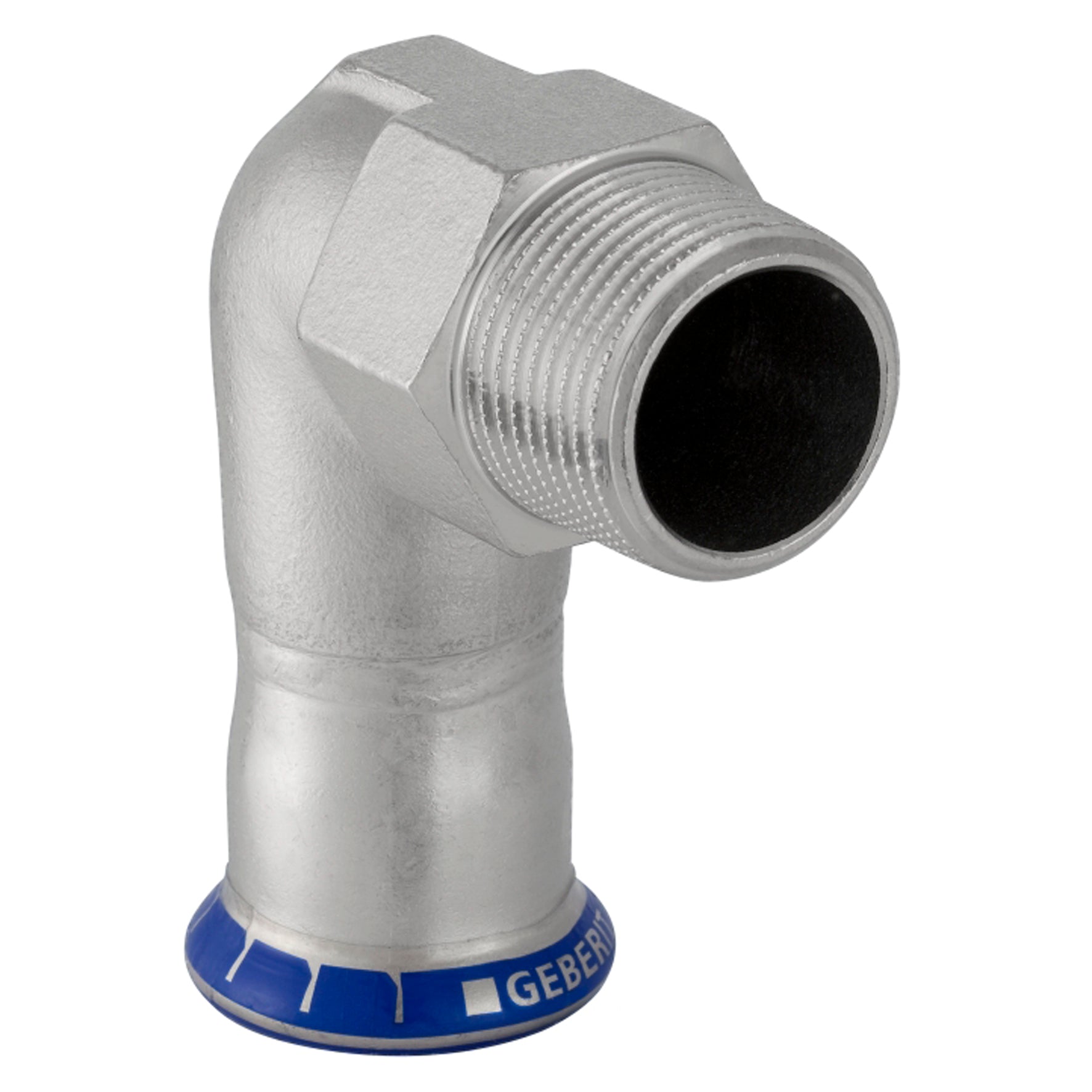 22mm x 3/4" vinkel muf/nip Mapress RF