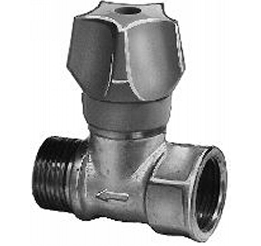 1/2" Stopventil med kontraventil
