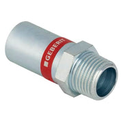 Geberit Mapress FZ Overgang 15mm x 1/2", nippel/nippel