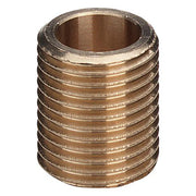 1/2" Nippelrør sammenskåren Rødgods Silicium Bronze