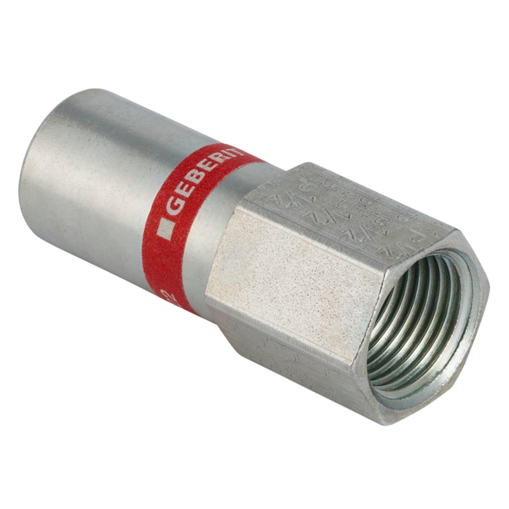 Geberit Mapress FZ Overgang 22mm x 1/2", nippel/muffe
