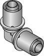 Uponor S-Press vinkel PPSU 16-16