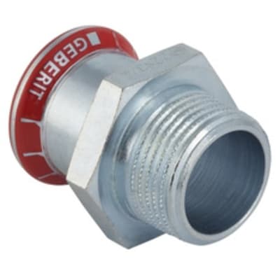 Geberit Mapress FZ Overgang 22mm x 1/2", muffe/nippel