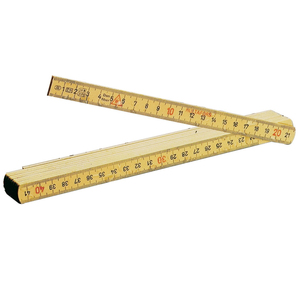 Hultafors meterstok G59, glasfiber, 12 led, 2 m