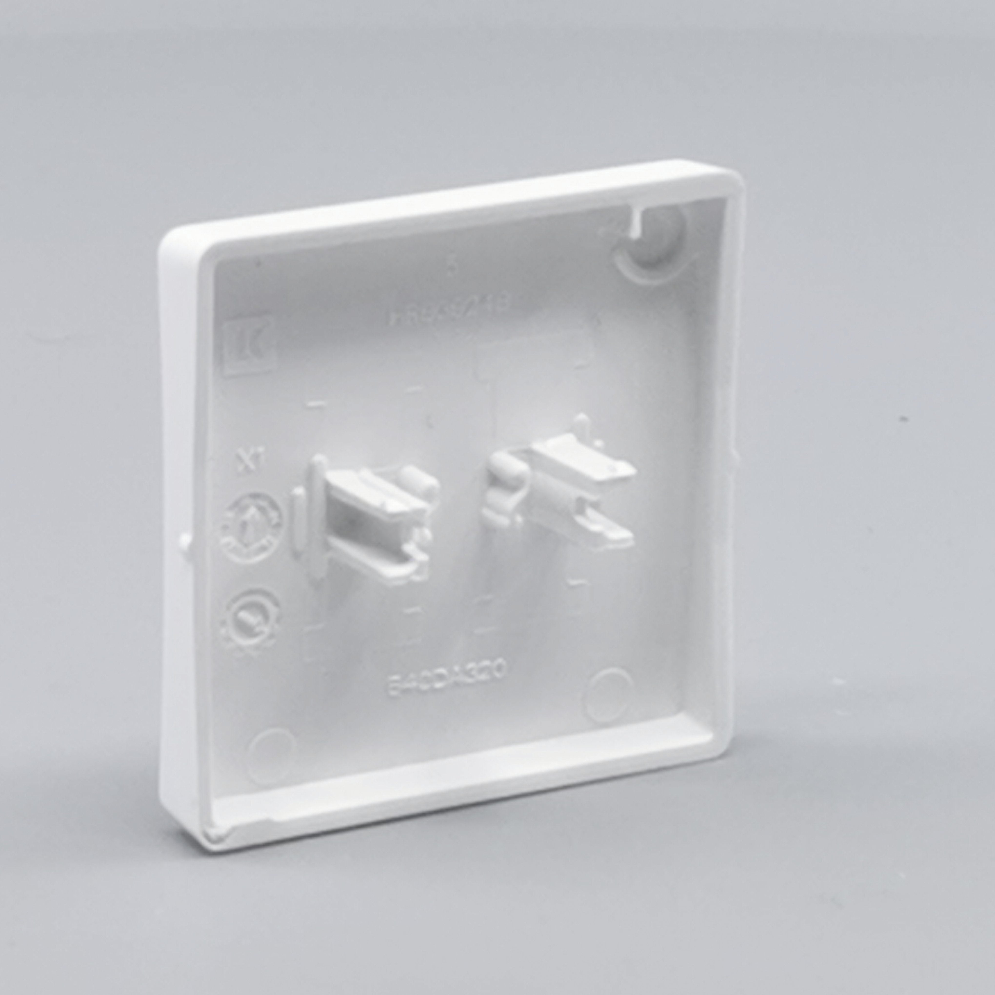 LK FUGA®afbryder 16A tangent 1 modul, hvid (ny type)