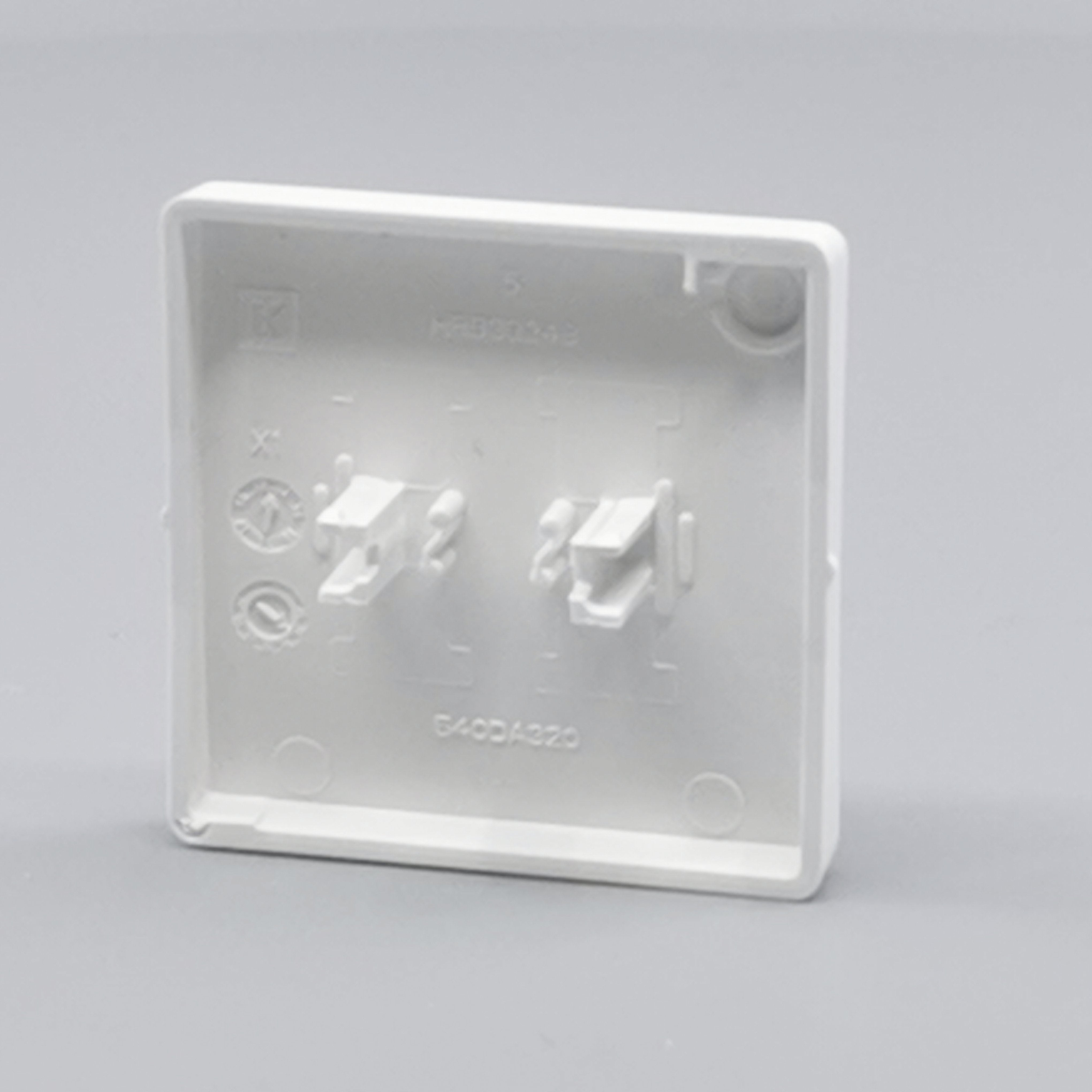 LK FUGA®afbryder 16A tangent 1 modul, hvid (ny type)