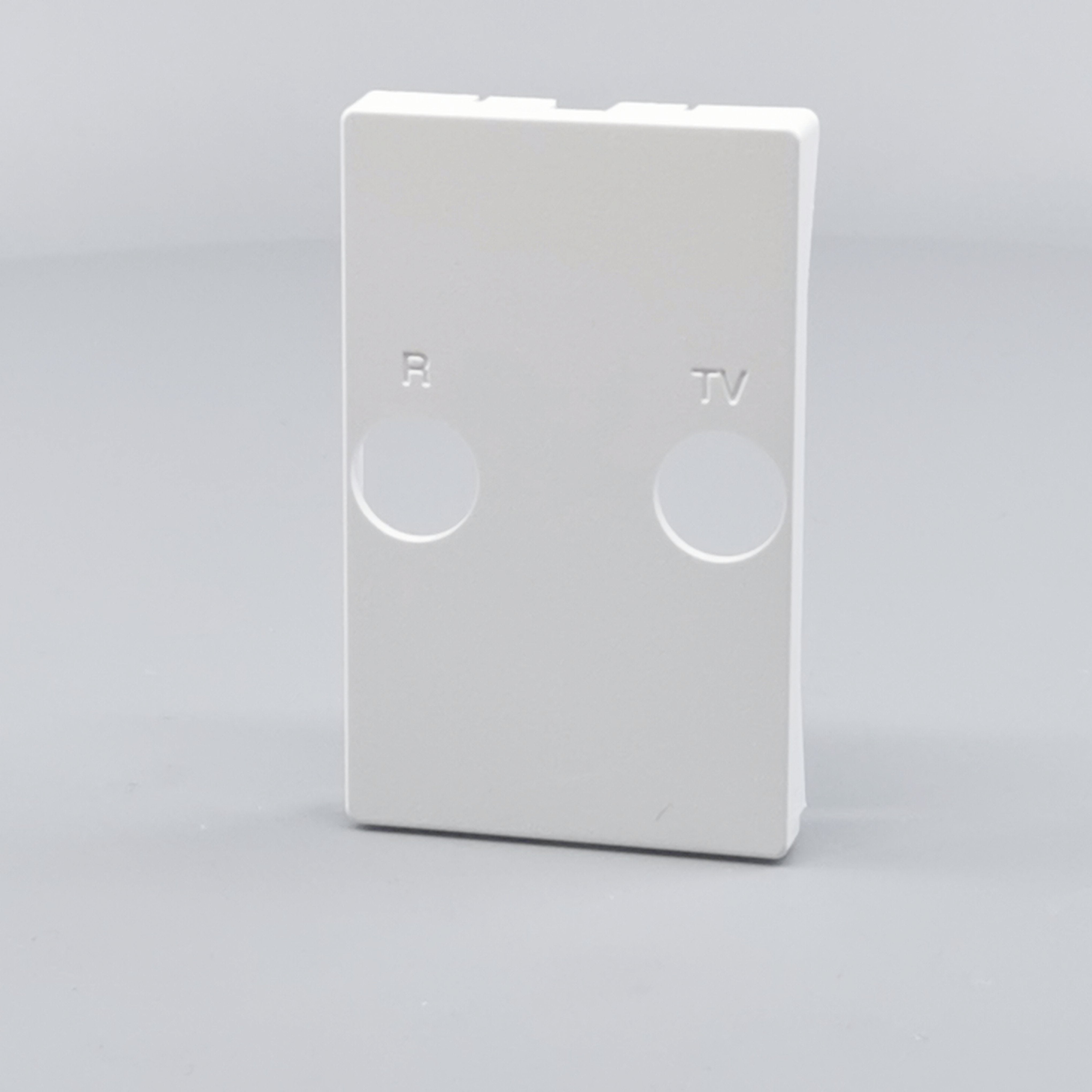 Afdækning TV / R T2 hvid