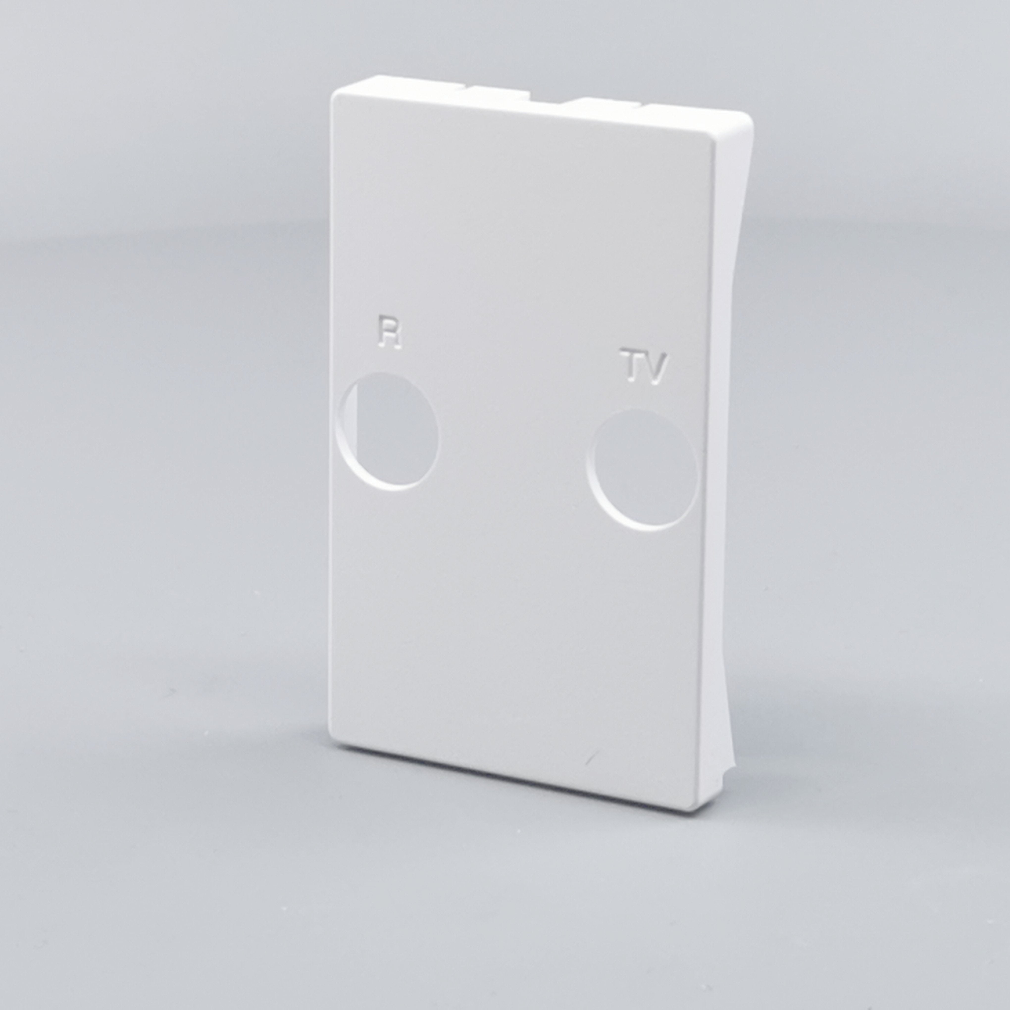 Afdækning TV / R T2 hvid