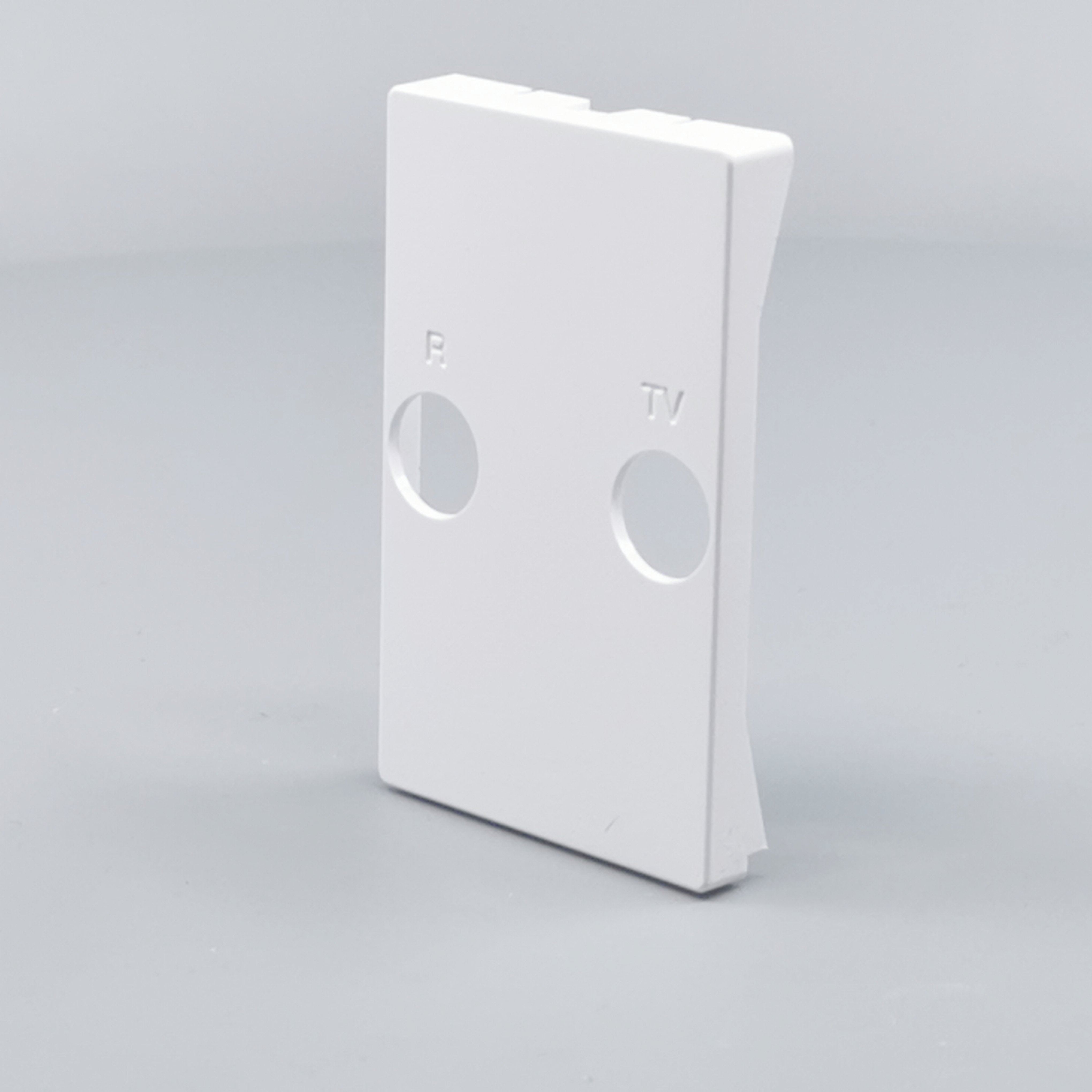 Afdækning TV / R T2 hvid