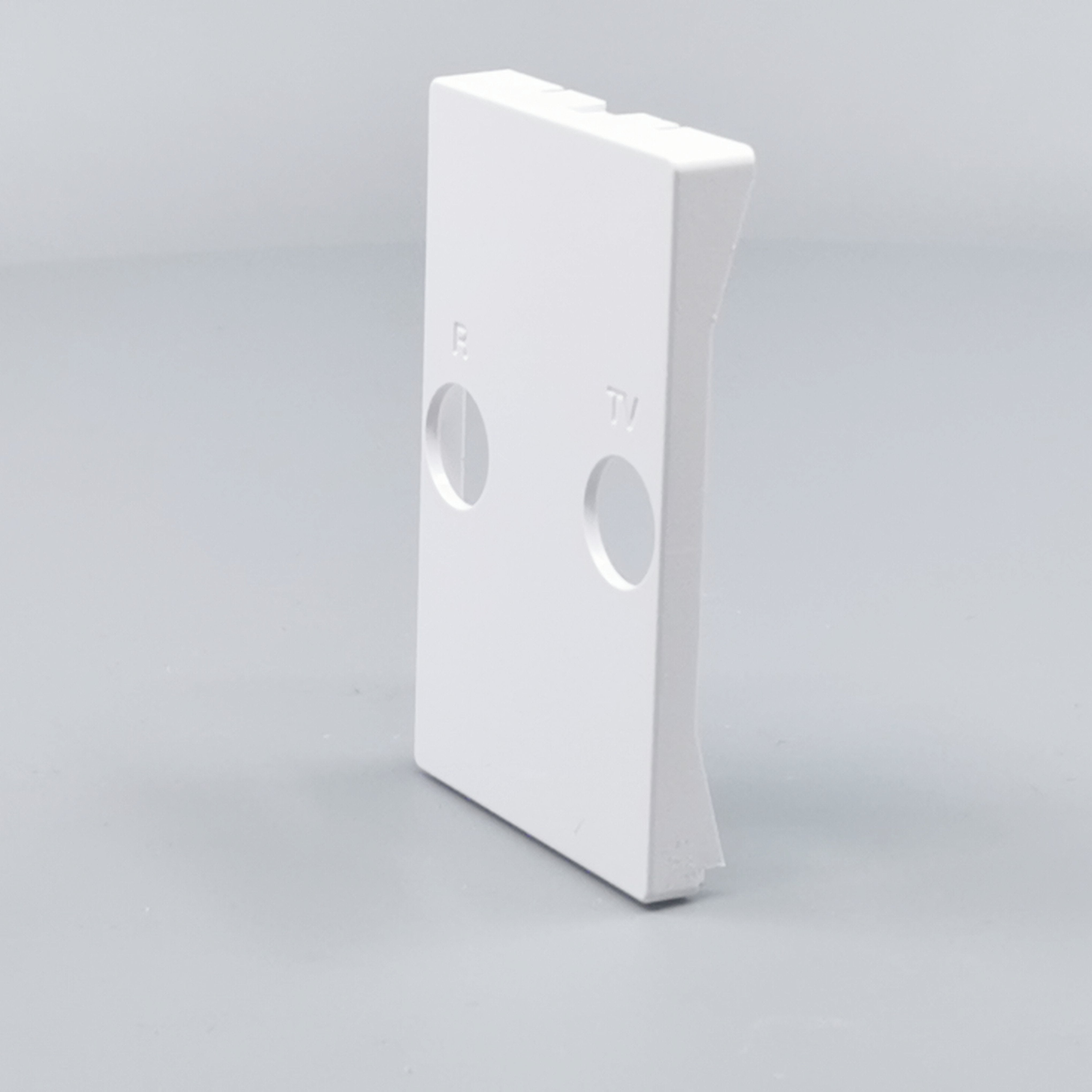 Afdækning TV / R T2 hvid