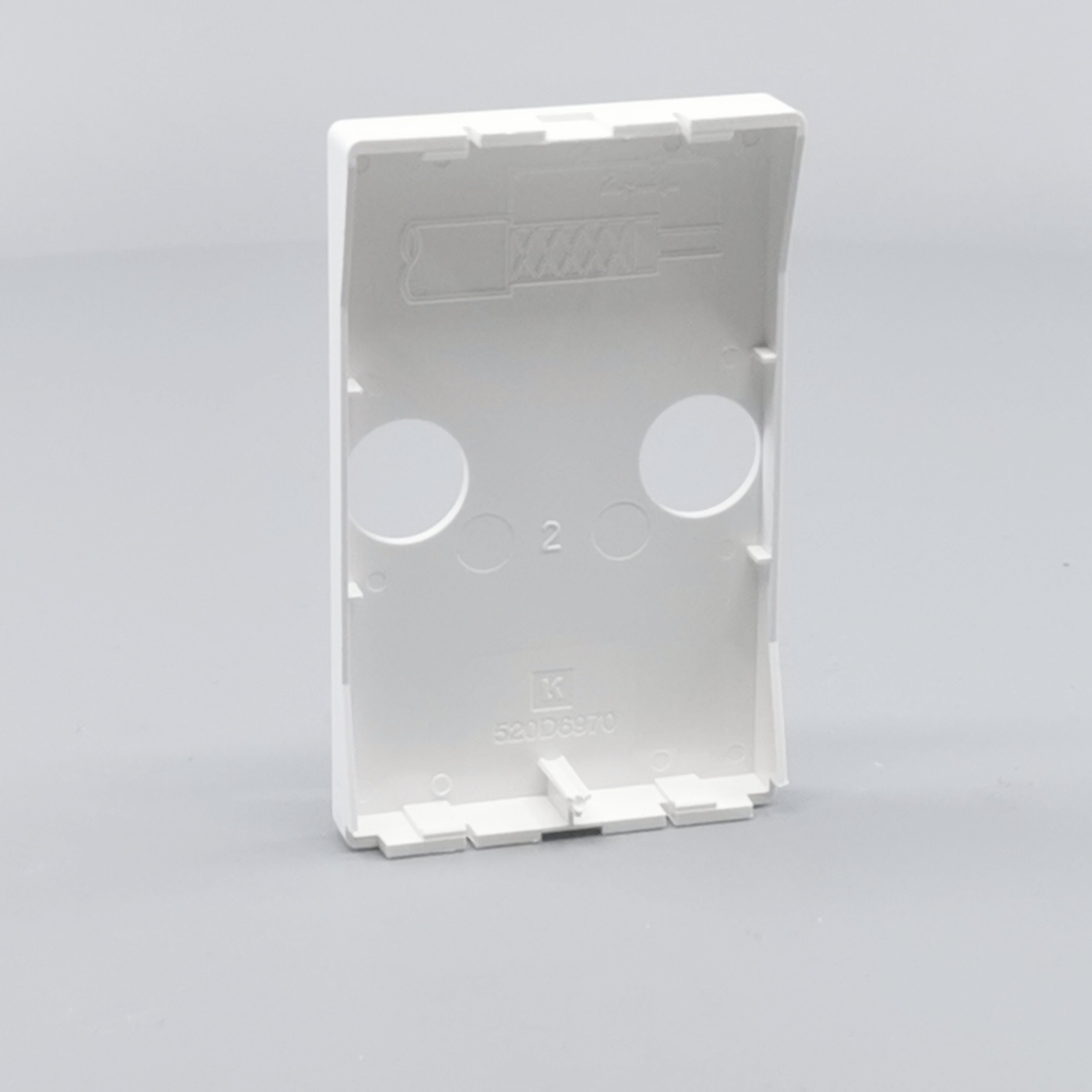 Afdækning TV / R T2 hvid