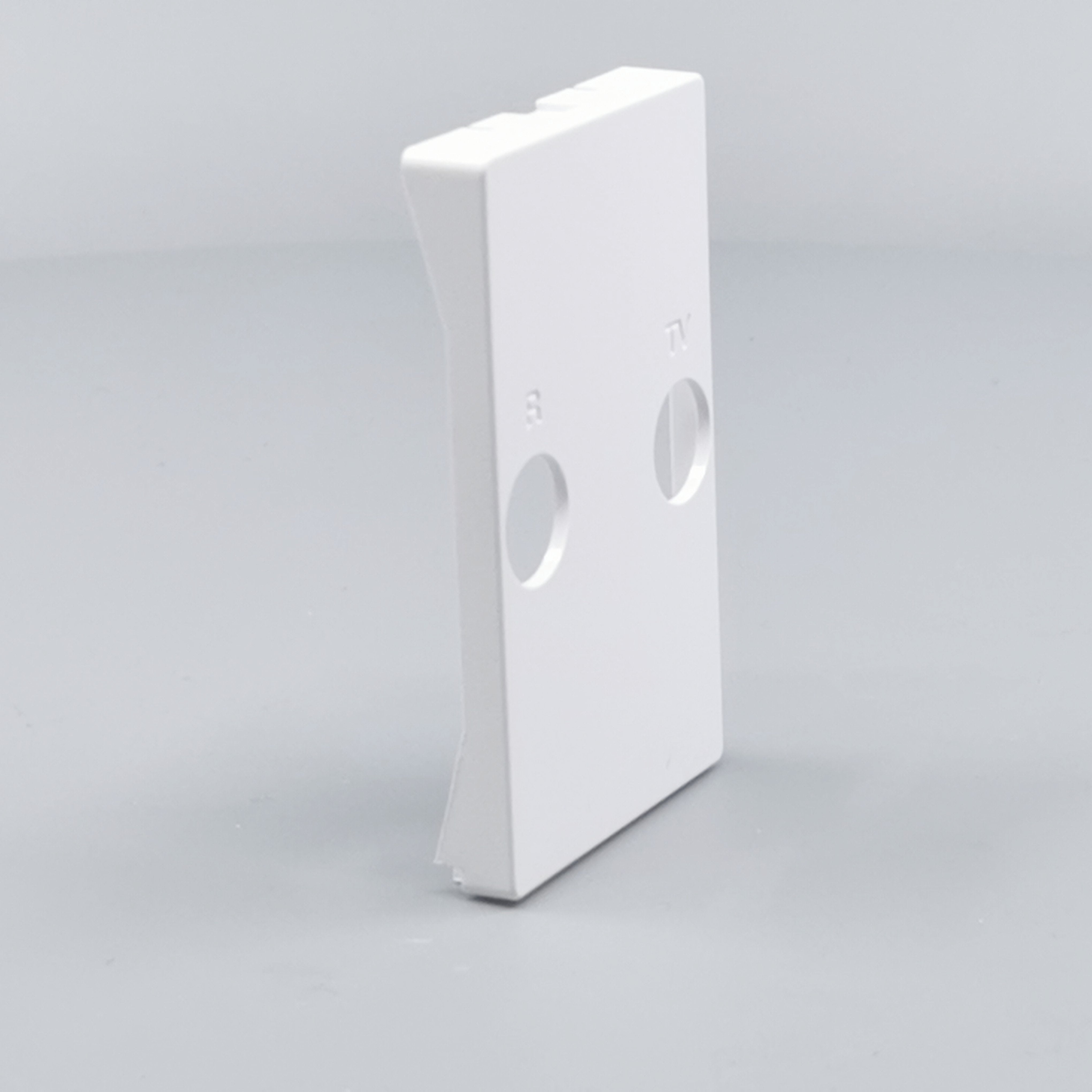 Afdækning TV / R T2 hvid