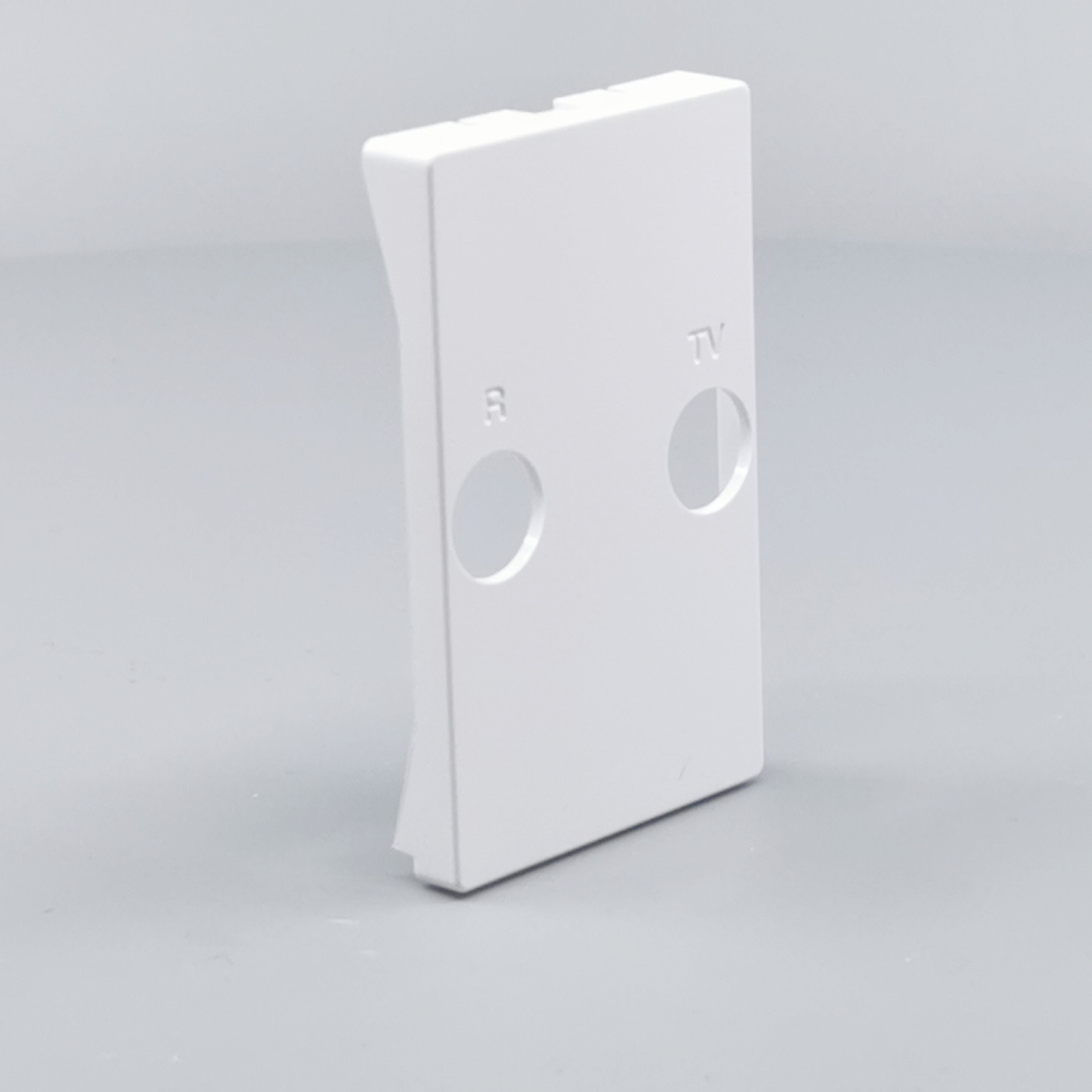 Afdækning TV / R T2 hvid