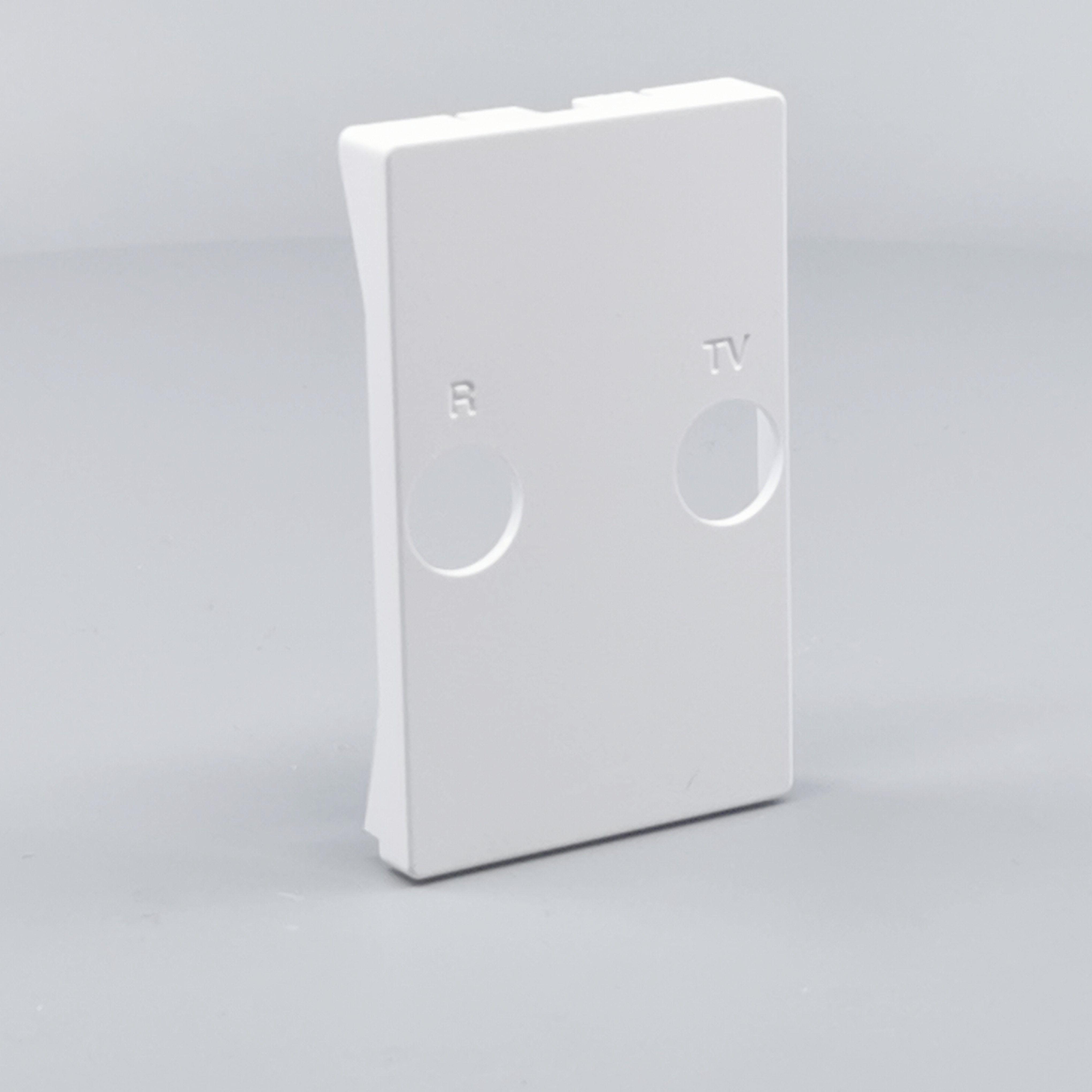 Afdækning TV / R T2 hvid