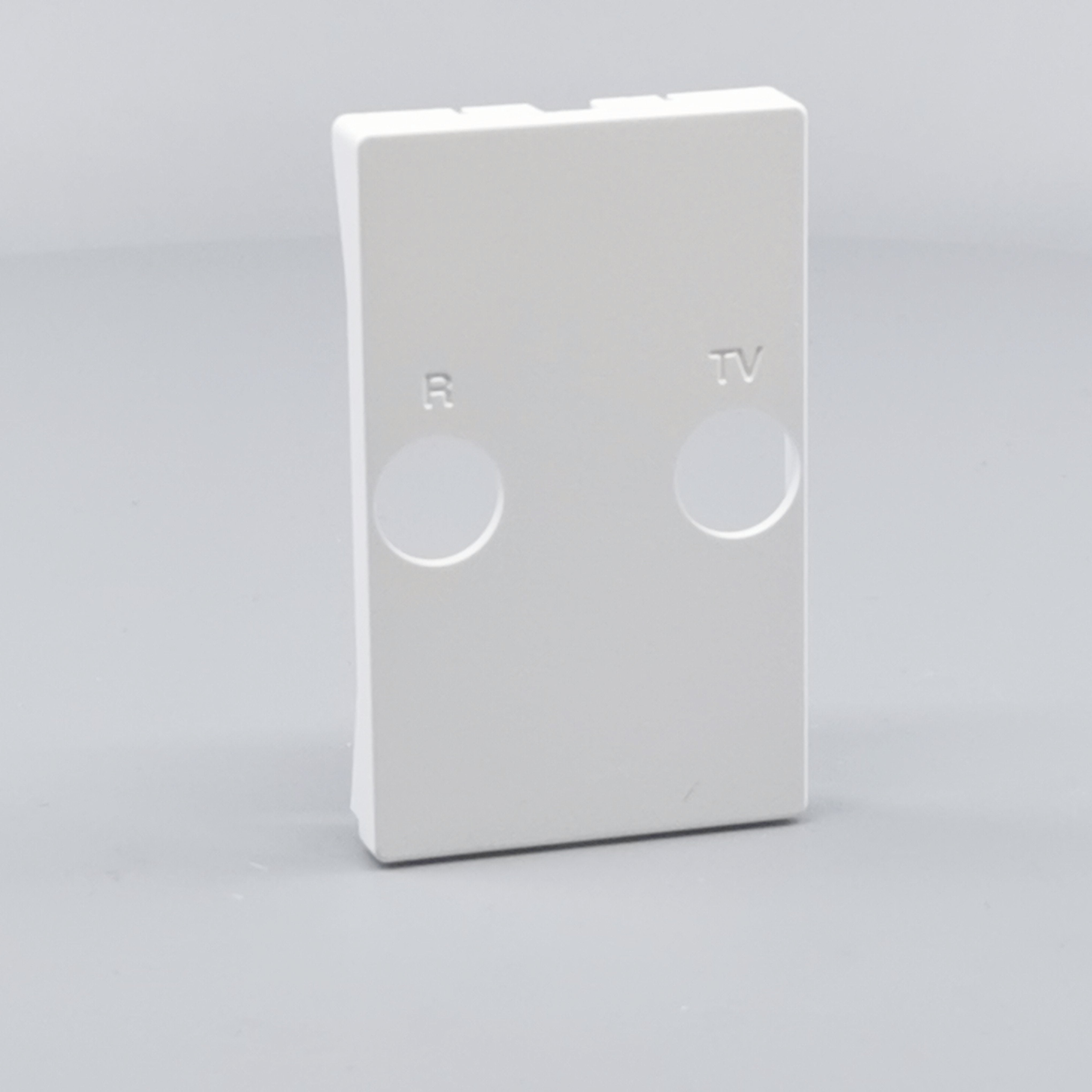 Afdækning TV / R T2 hvid