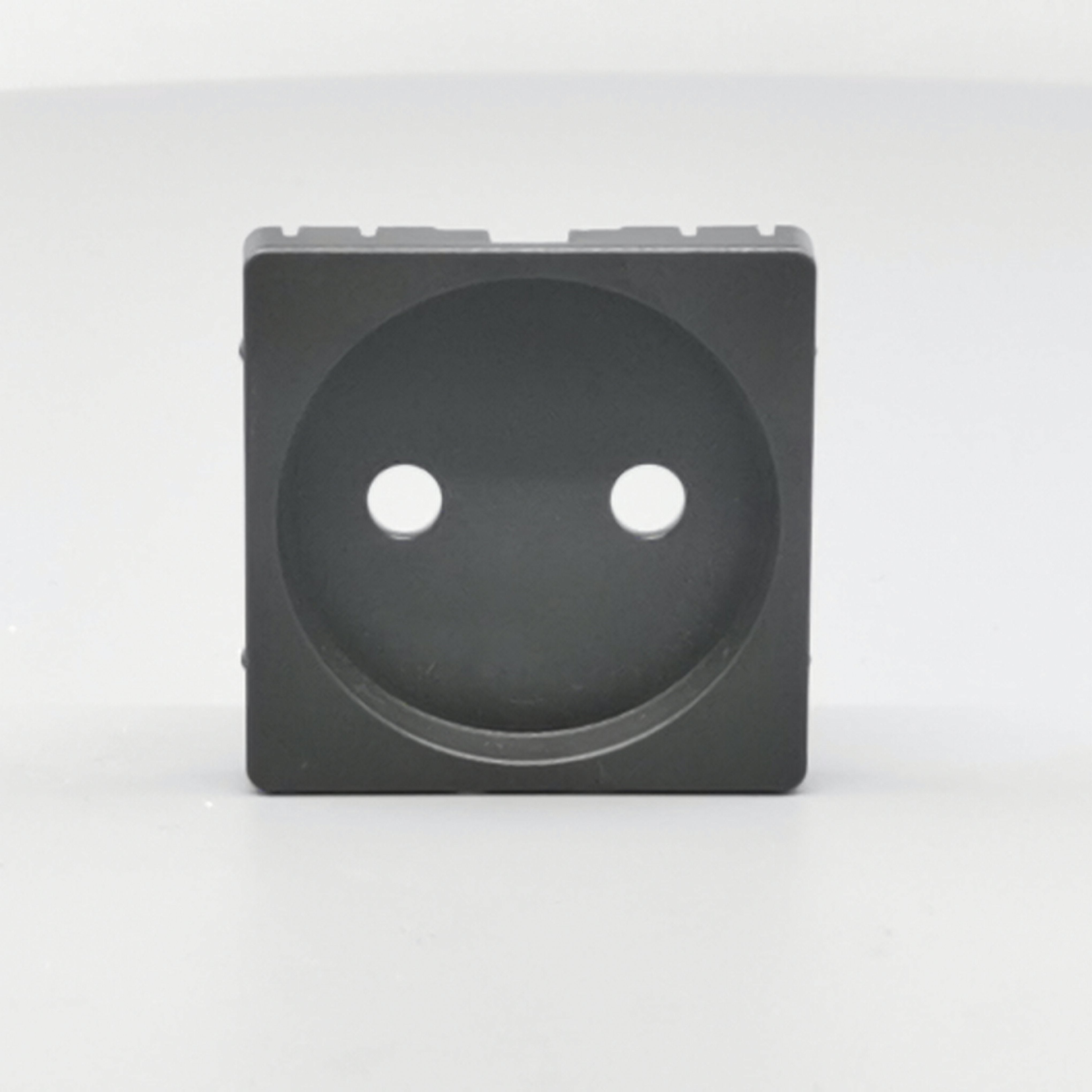 Fuga Afdækning stikkontakt uden jord 1m, Koksgrå