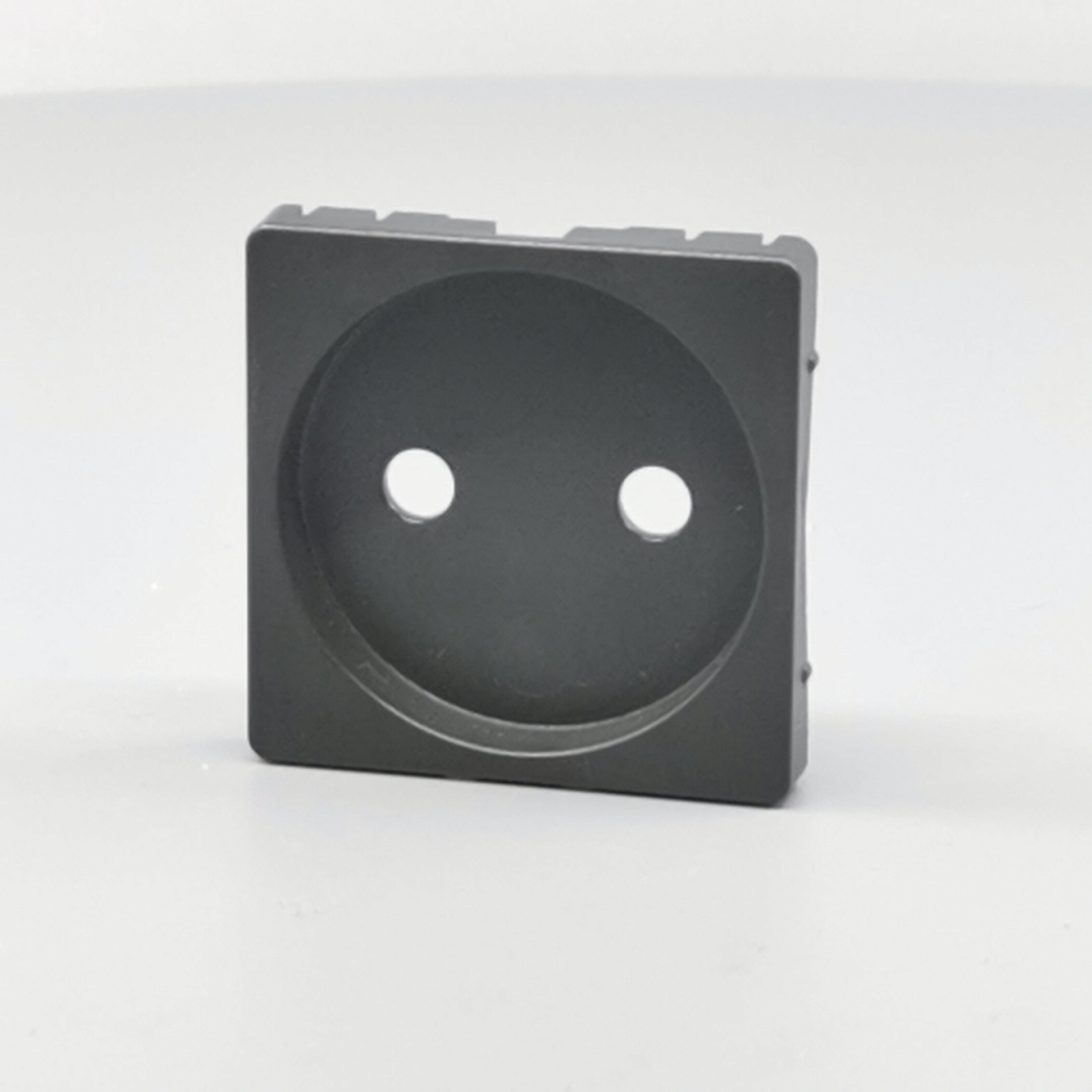 Fuga Afdækning stikkontakt uden jord 1m, Koksgrå