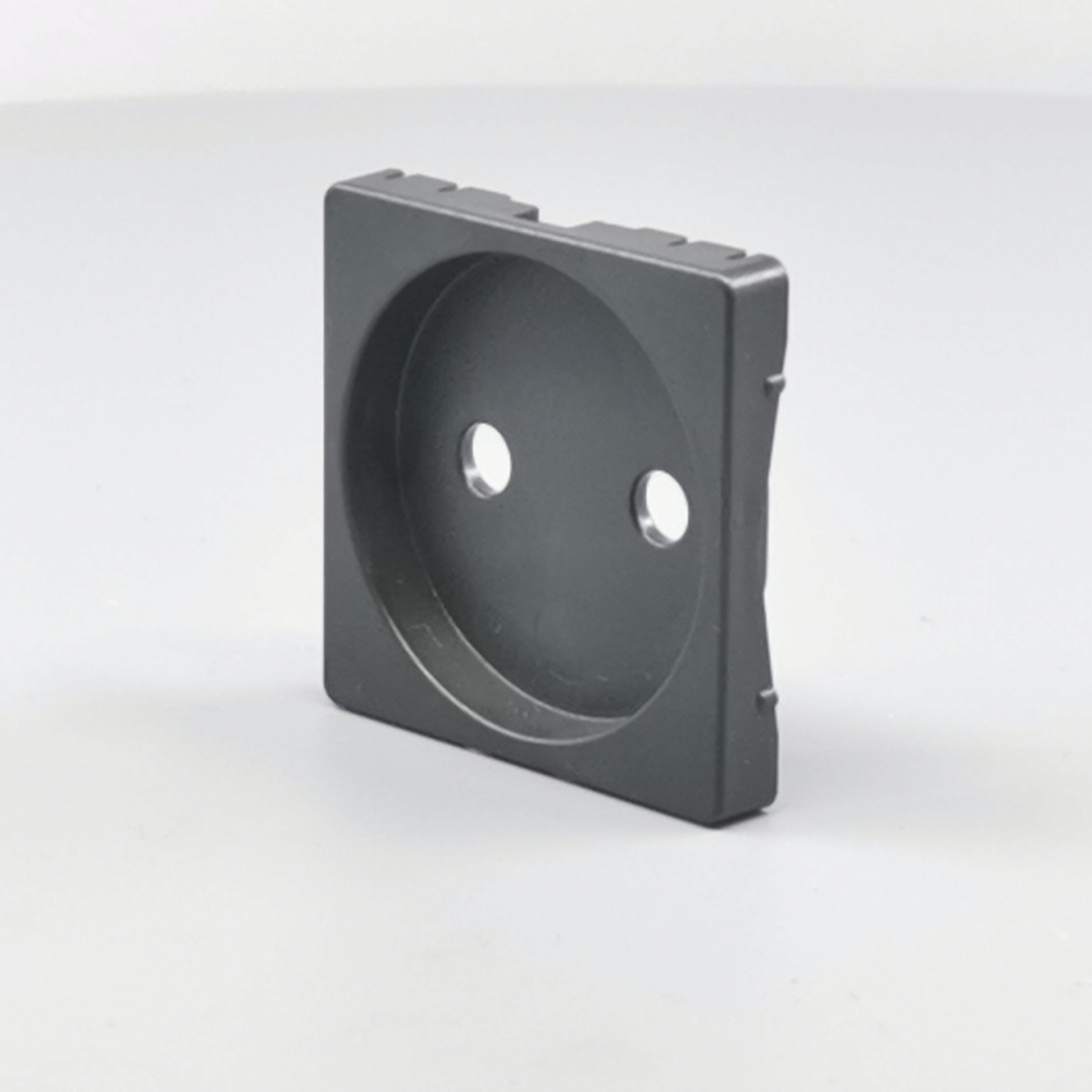 Fuga Afdækning stikkontakt uden jord 1m, Koksgrå