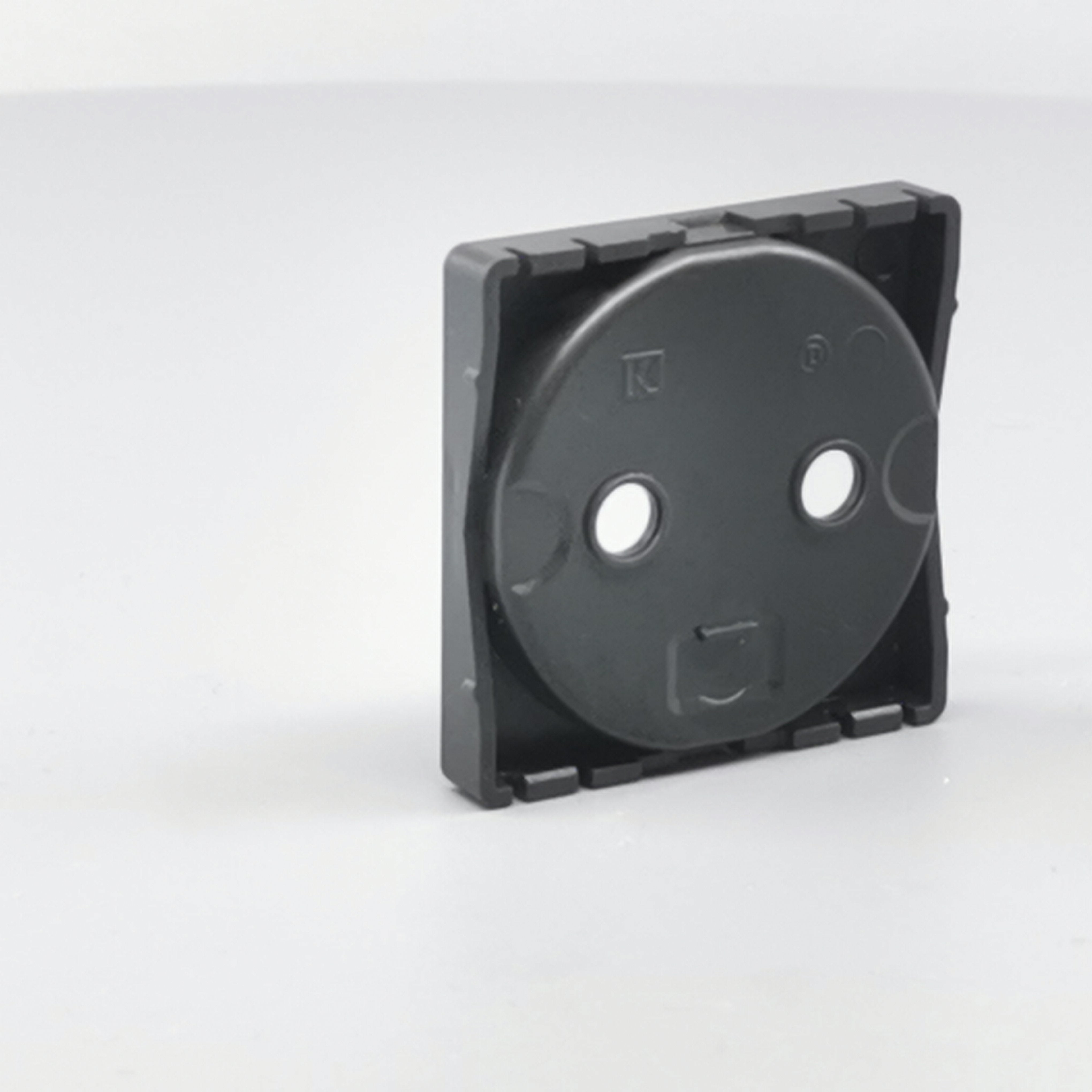 Fuga Afdækning stikkontakt uden jord 1m, Koksgrå