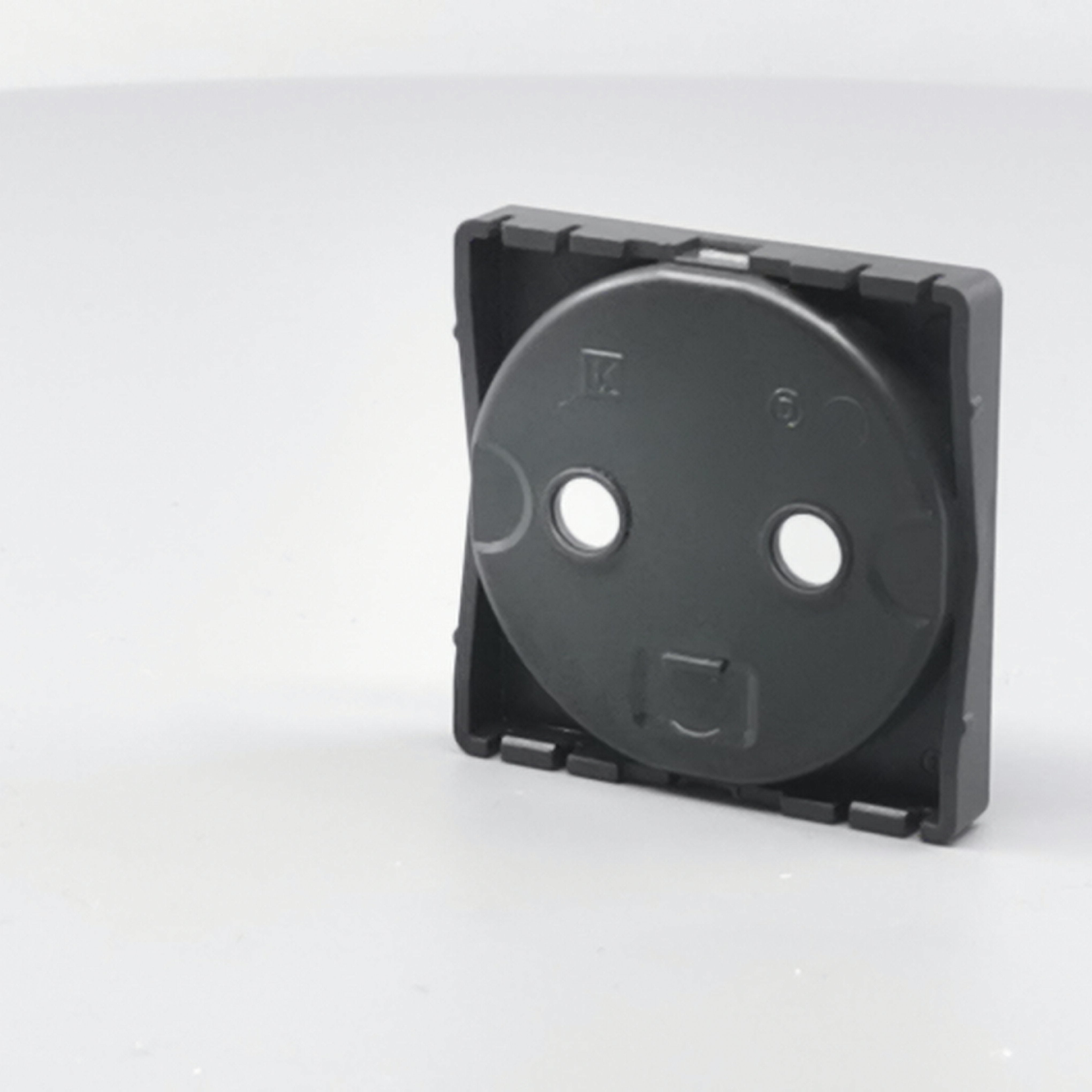 Fuga Afdækning stikkontakt uden jord 1m, Koksgrå