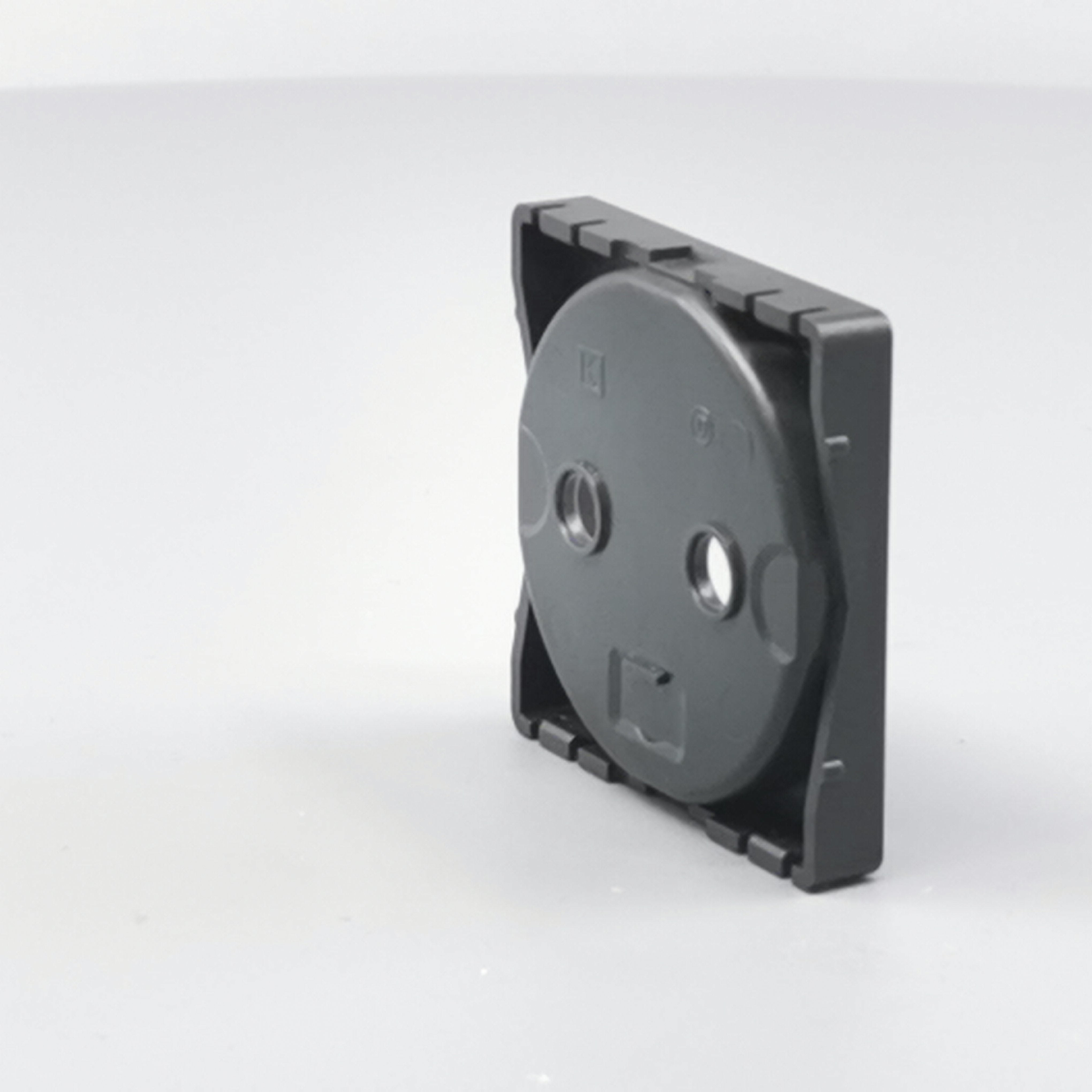 Fuga Afdækning stikkontakt uden jord 1m, Koksgrå