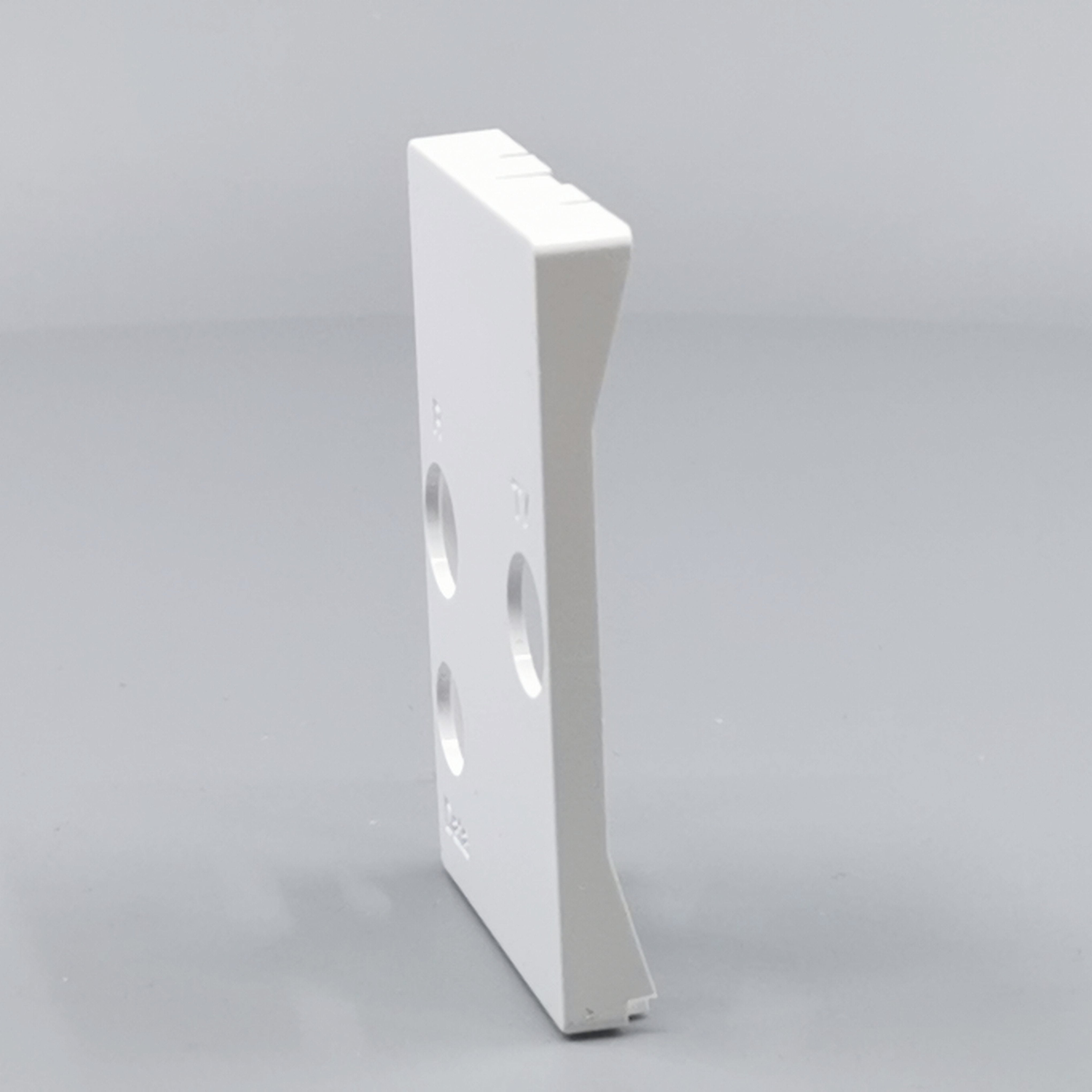 Afdækning TV / R / SAT T2 hvid