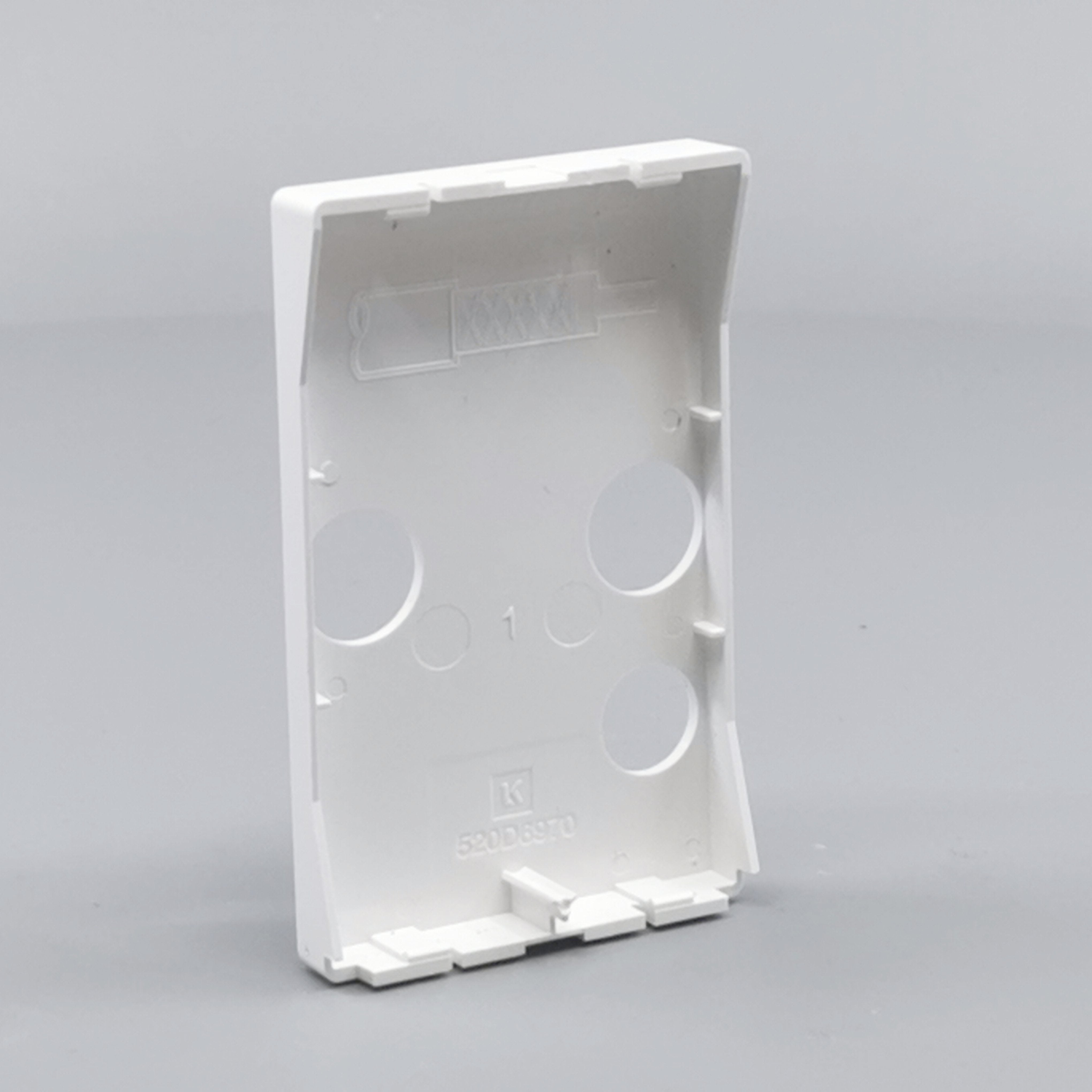 Afdækning TV / R / SAT T2 hvid