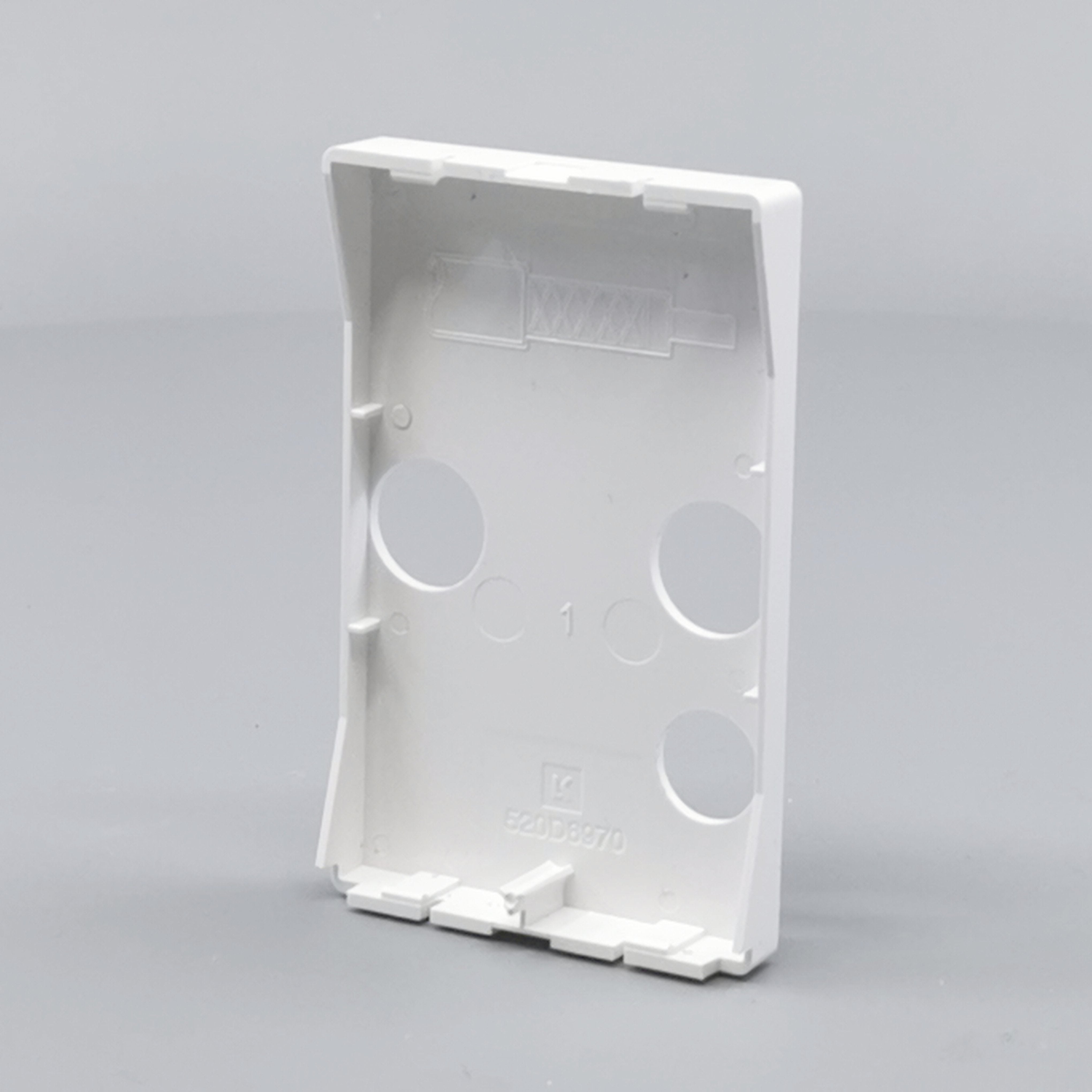 Afdækning TV / R / SAT T2 hvid