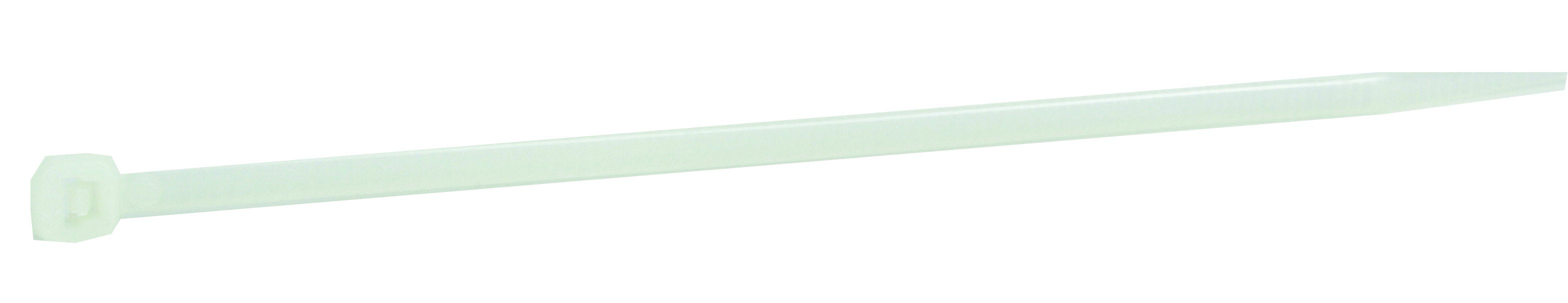 Kabelbinder 7,6 x 750 mm, klar (100)