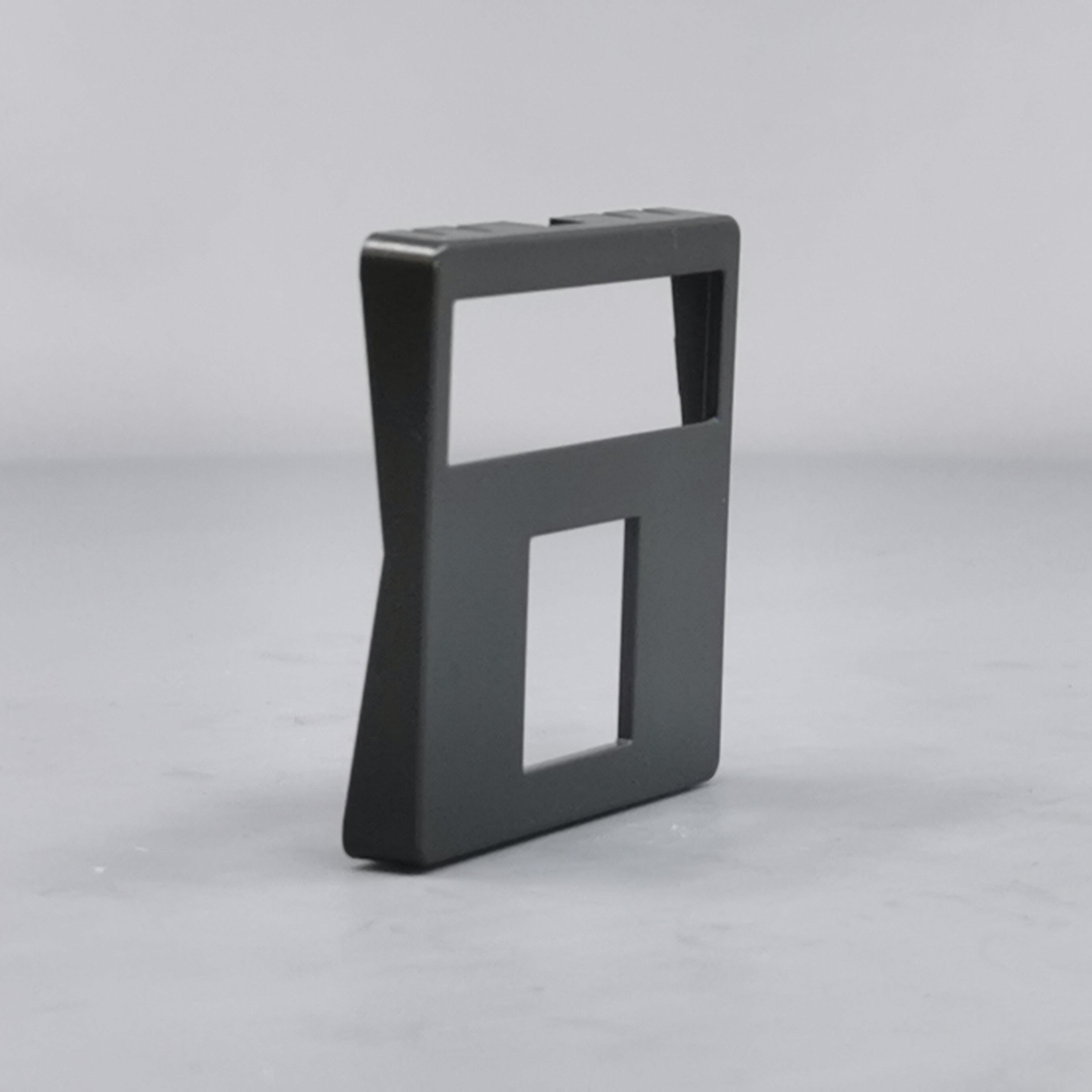 LK Fuga afdækning til dataudtag 1m - koksgrå