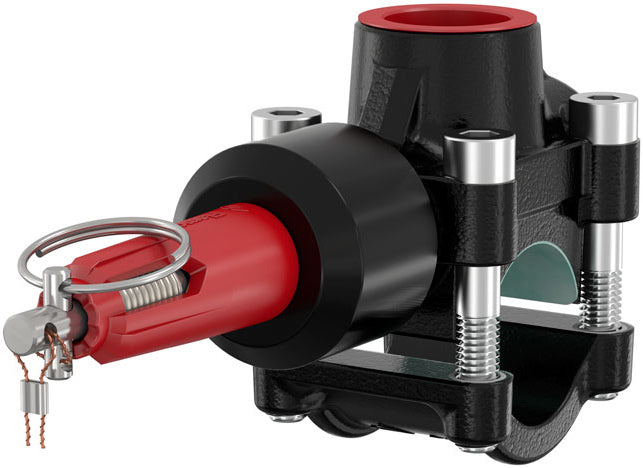 Flamco T-Plus 3/4"-1/2" Anboringstee, coated. 25 bar