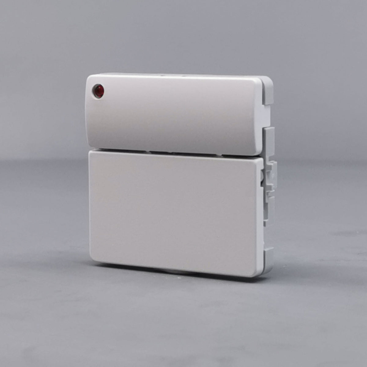 Fuga Svagstrømstryk 2 slutte og 1 lysdiode hvid (360° frame 3)