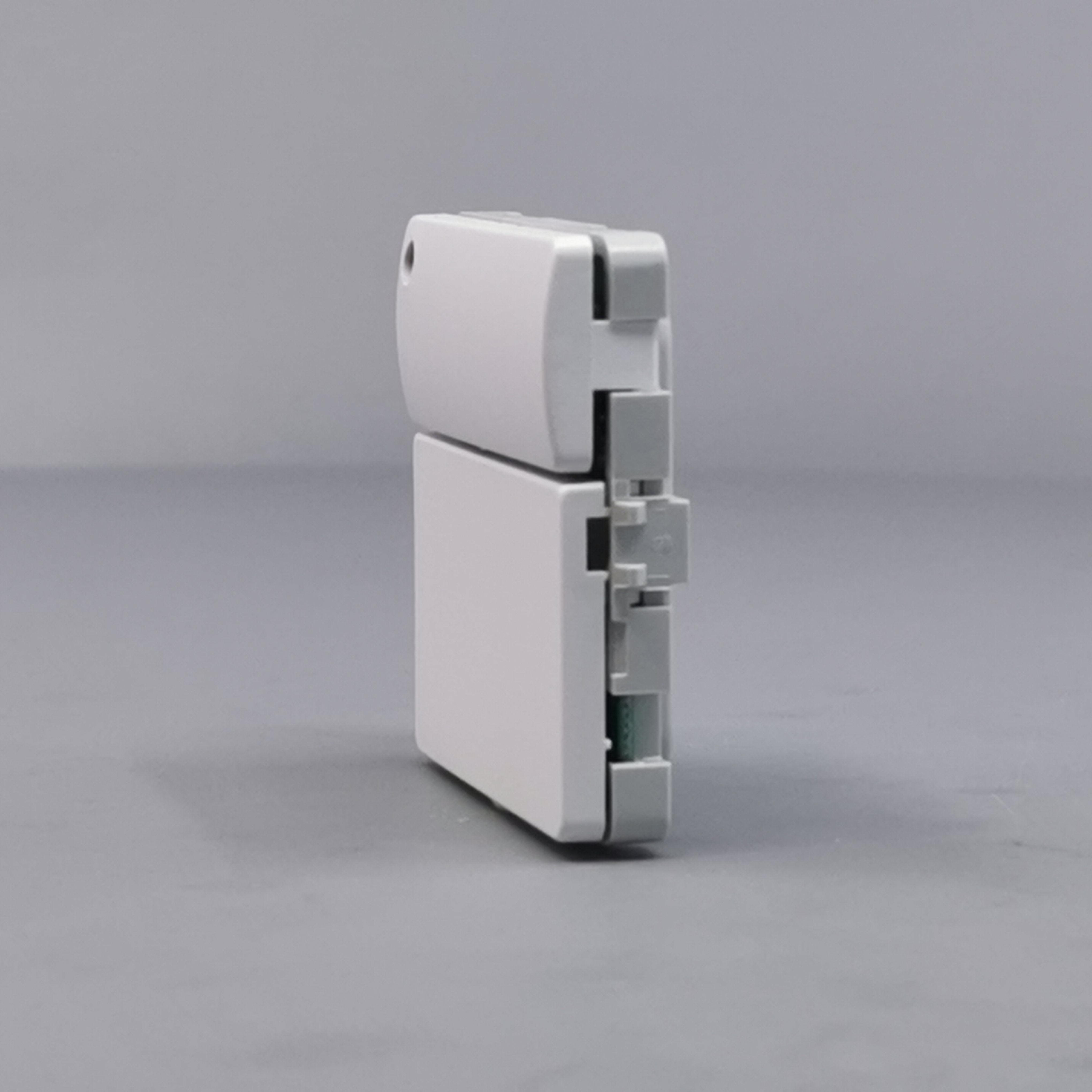 Fuga Svagstrømstryk 2 slutte og 1 lysdiode hvid