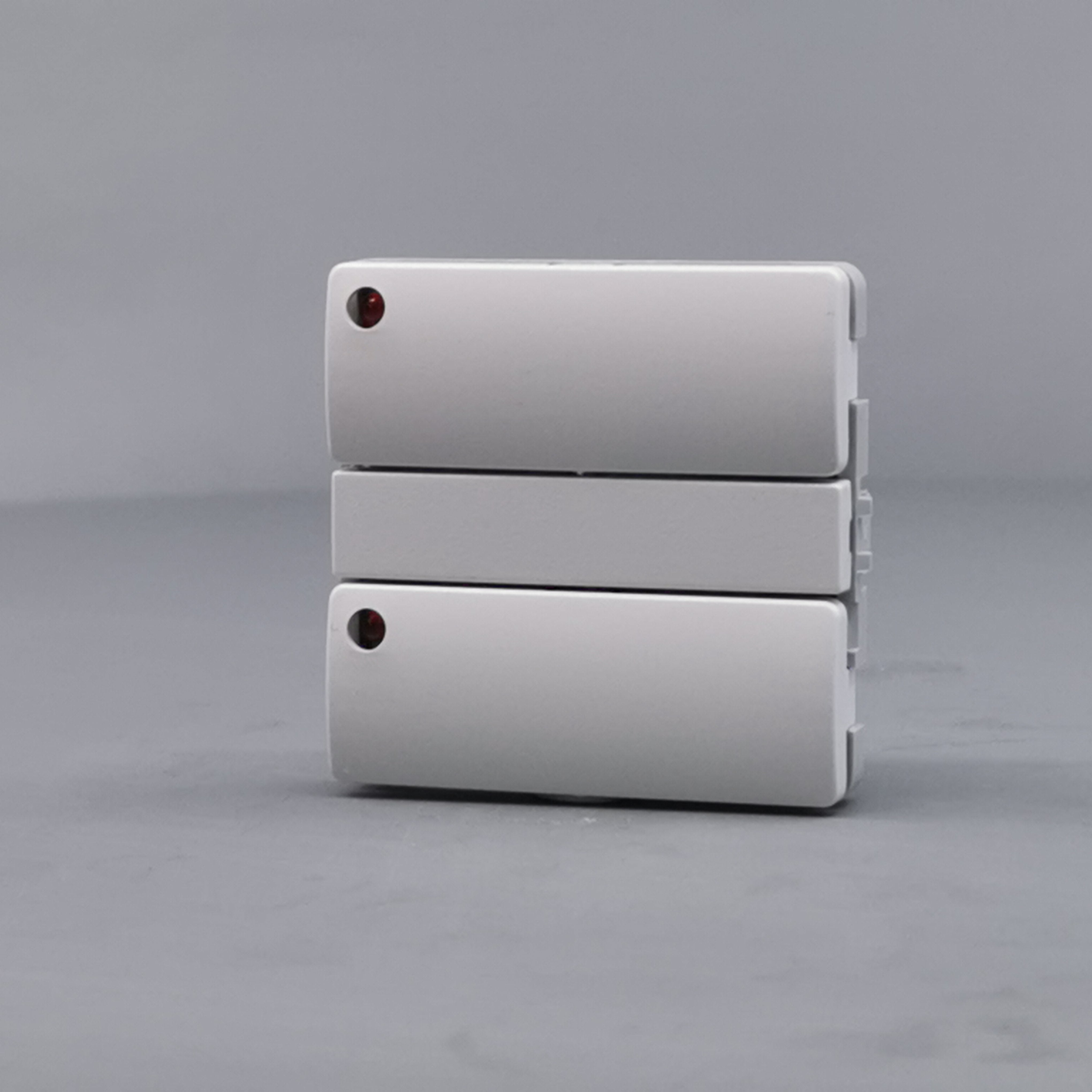 Fuga Svagstrømstryk 4 slutte og 2 lysdiode hvid