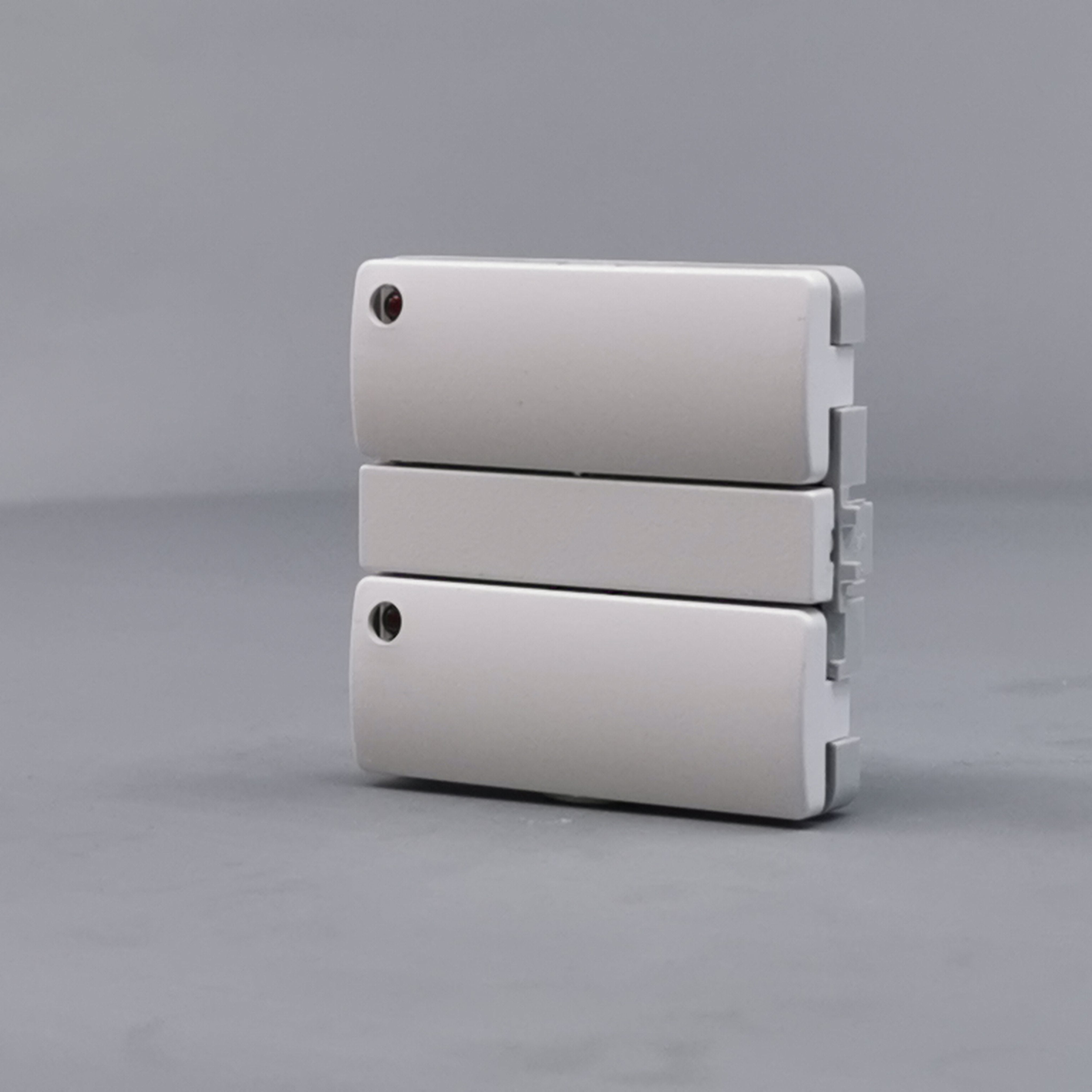 Fuga Svagstrømstryk 4 slutte og 2 lysdiode hvid