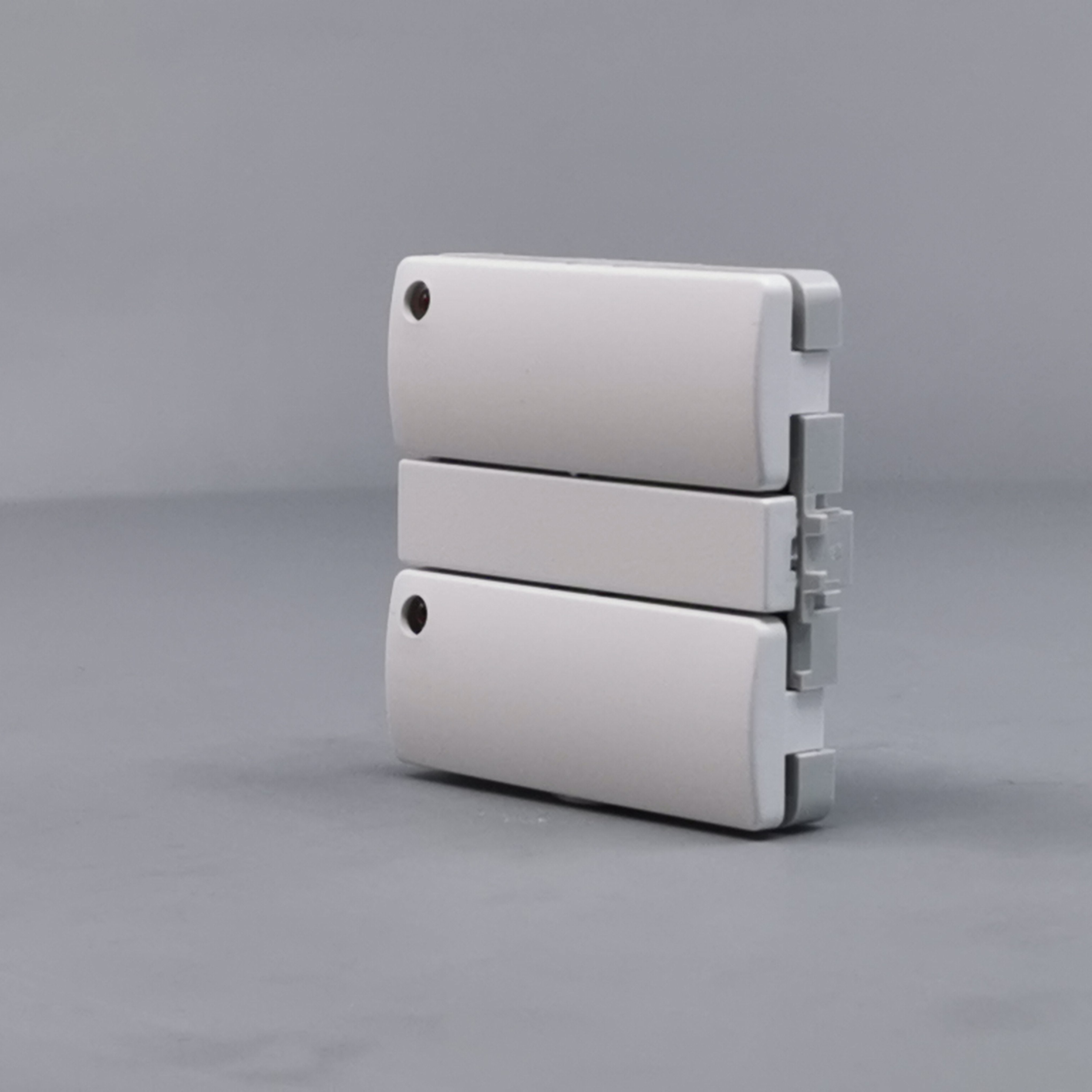 Fuga Svagstrømstryk 4 slutte og 2 lysdiode hvid