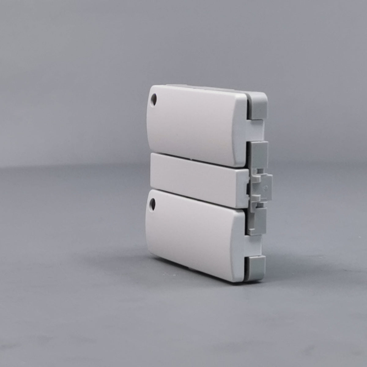Fuga Svagstrømstryk 4 slutte og 2 lysdiode hvid (360° frame 5)