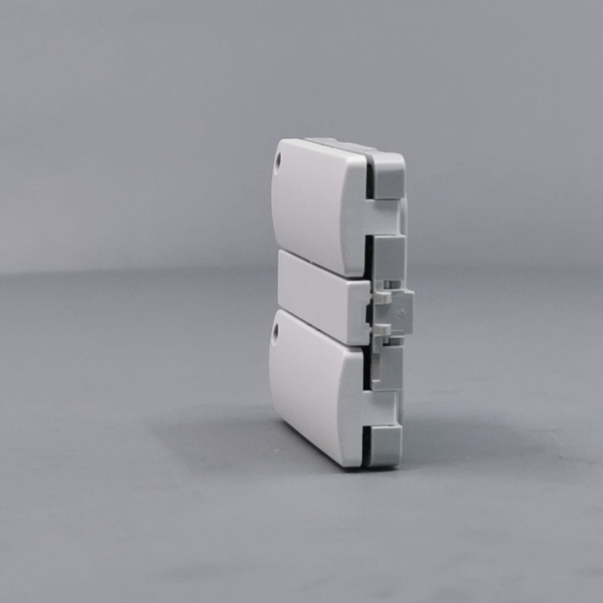 Fuga Svagstrømstryk 4 slutte og 2 lysdiode hvid (360° frame 6)