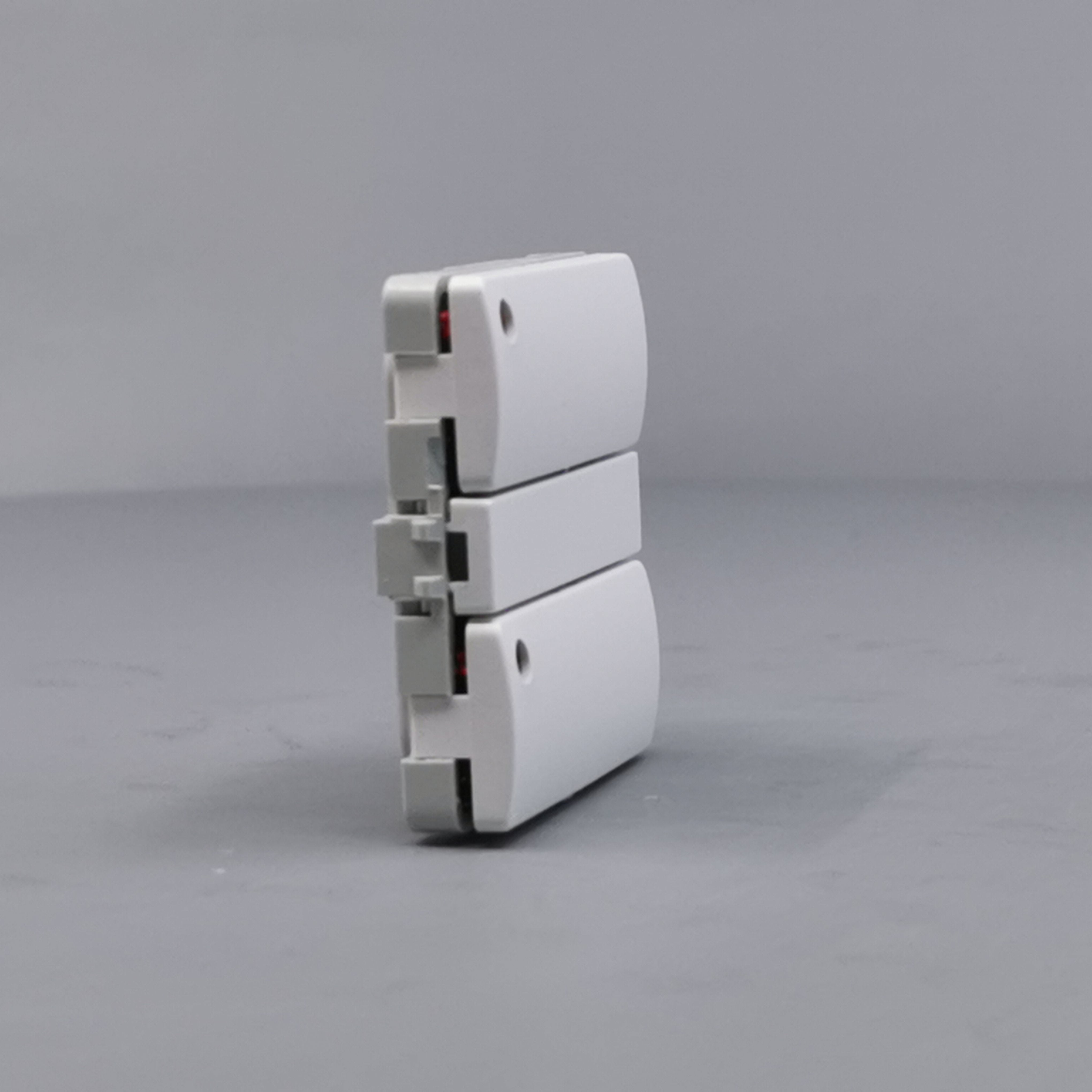 Fuga Svagstrømstryk 4 slutte og 2 lysdiode hvid