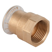 22 mm x 1/2" Overgang CU muffe/muffe Mapress