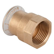 18 mm x 1/2" Overgang CU muffe/muffe Mapress
